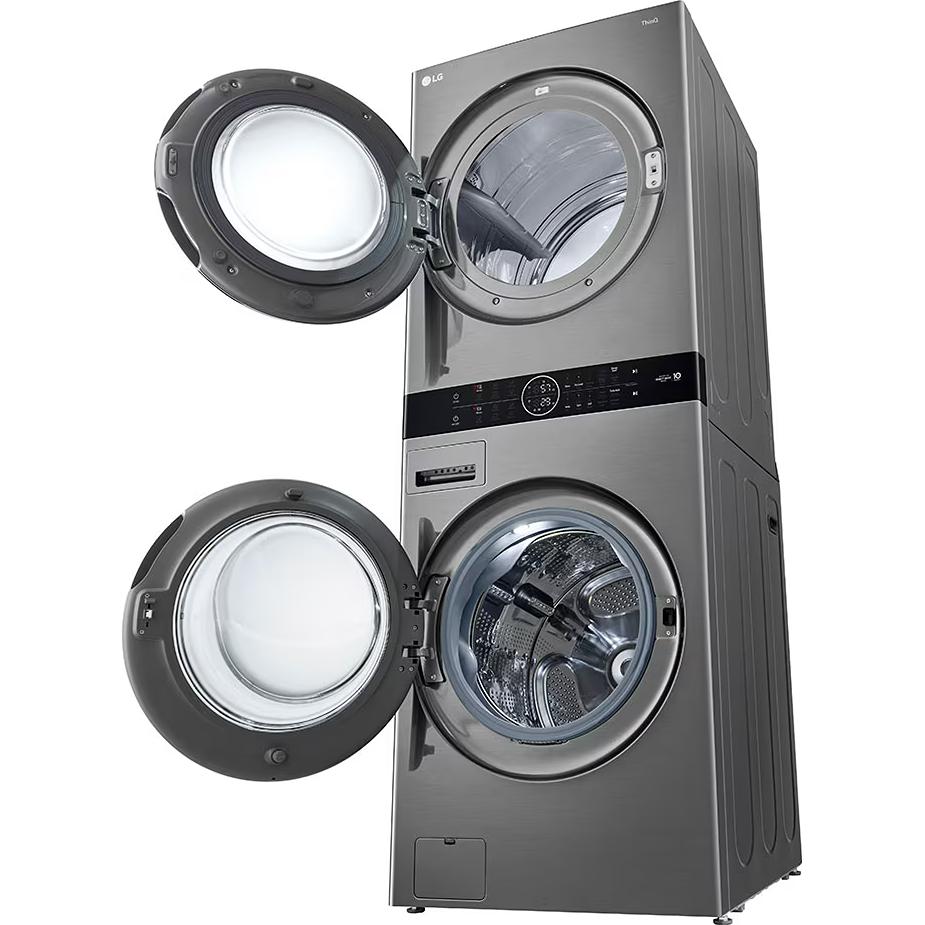 LG Stacked Washer/Dryer Electric Laundry Center with TurboWash™ 360 Technology WKEX200HVA IMAGE 7