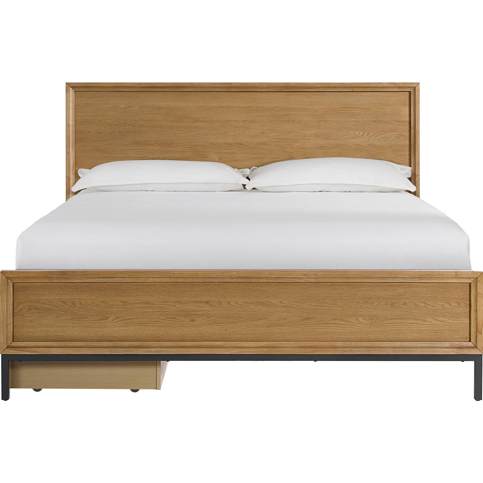 Intercon Furniture Newport King Platform Bed NP-BR-5464K-NTO-C IMAGE 4