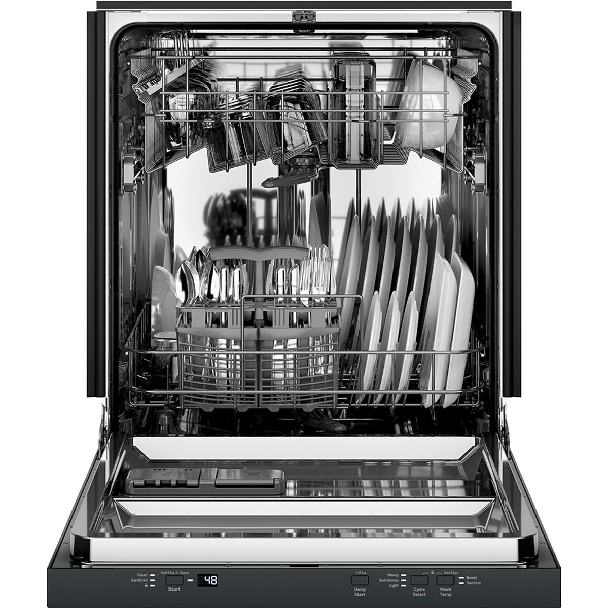 GE Built-in Dishwasher with CleanSensor Wash UBT410SGVBB IMAGE 2