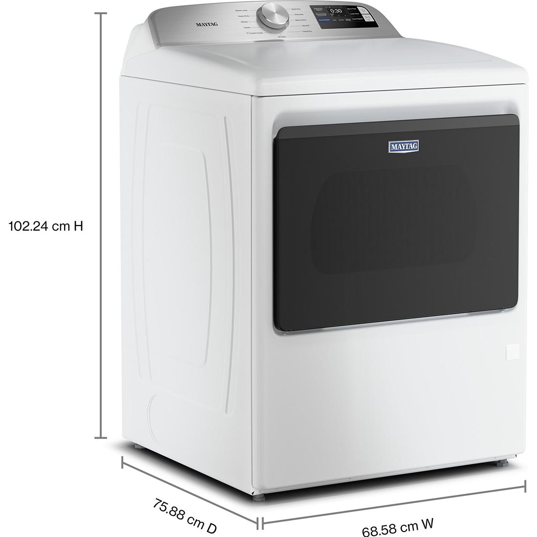 Maytag 7.4 cu. ft. Electric Dryer with Extra Power and Advanced Moisture Sensing YMED6205RW IMAGE 7