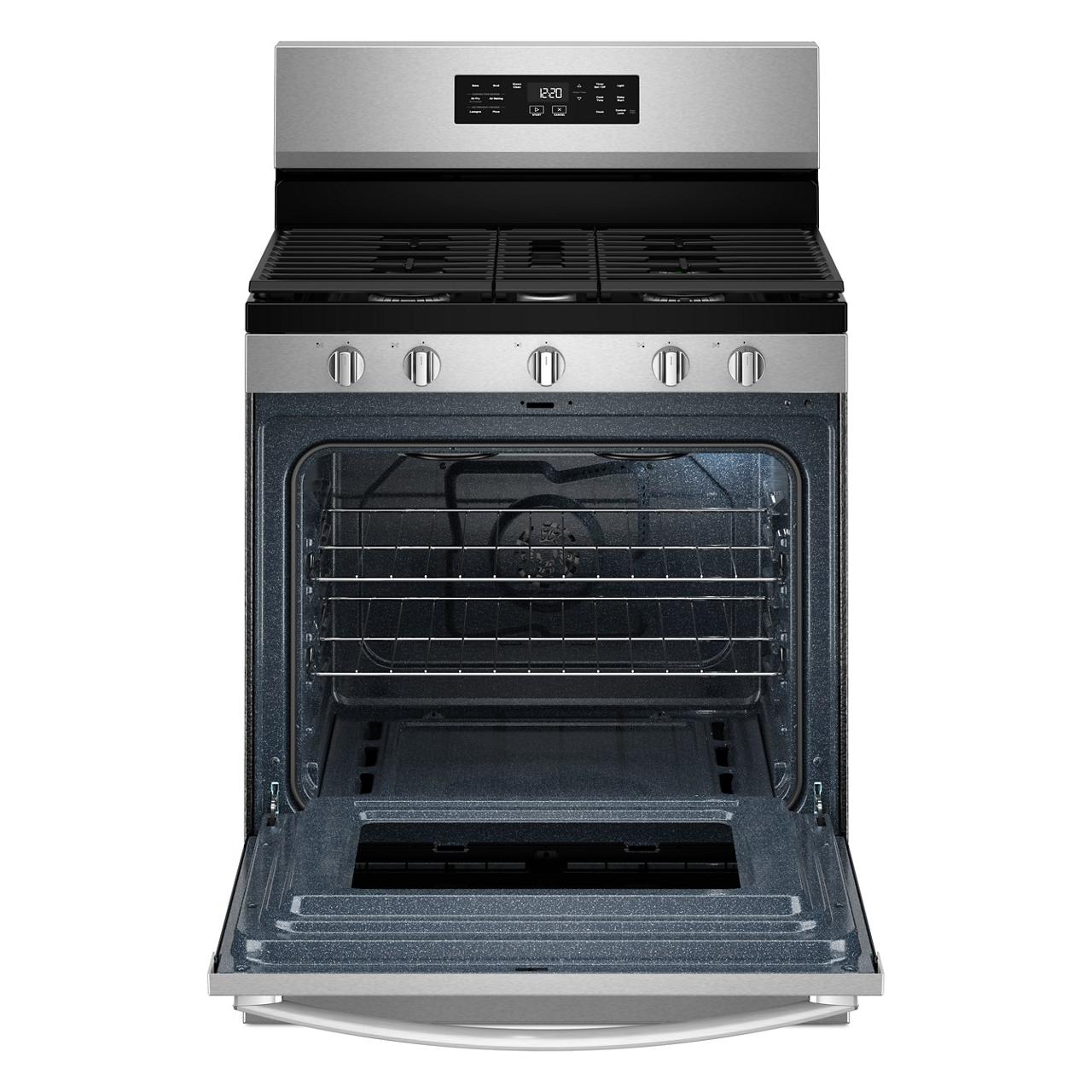 Whirlpool 30-inch Gas Range with Air Cooking Technology and Steam Clean WFGS4530SZ IMAGE 2