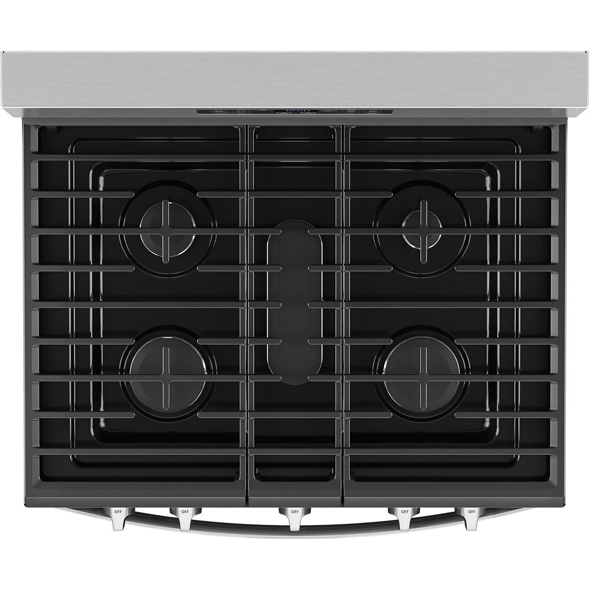 Whirlpool 30-inch Gas Range with Air Cooking Technology and Steam Clean WFGS4530SZ IMAGE 7