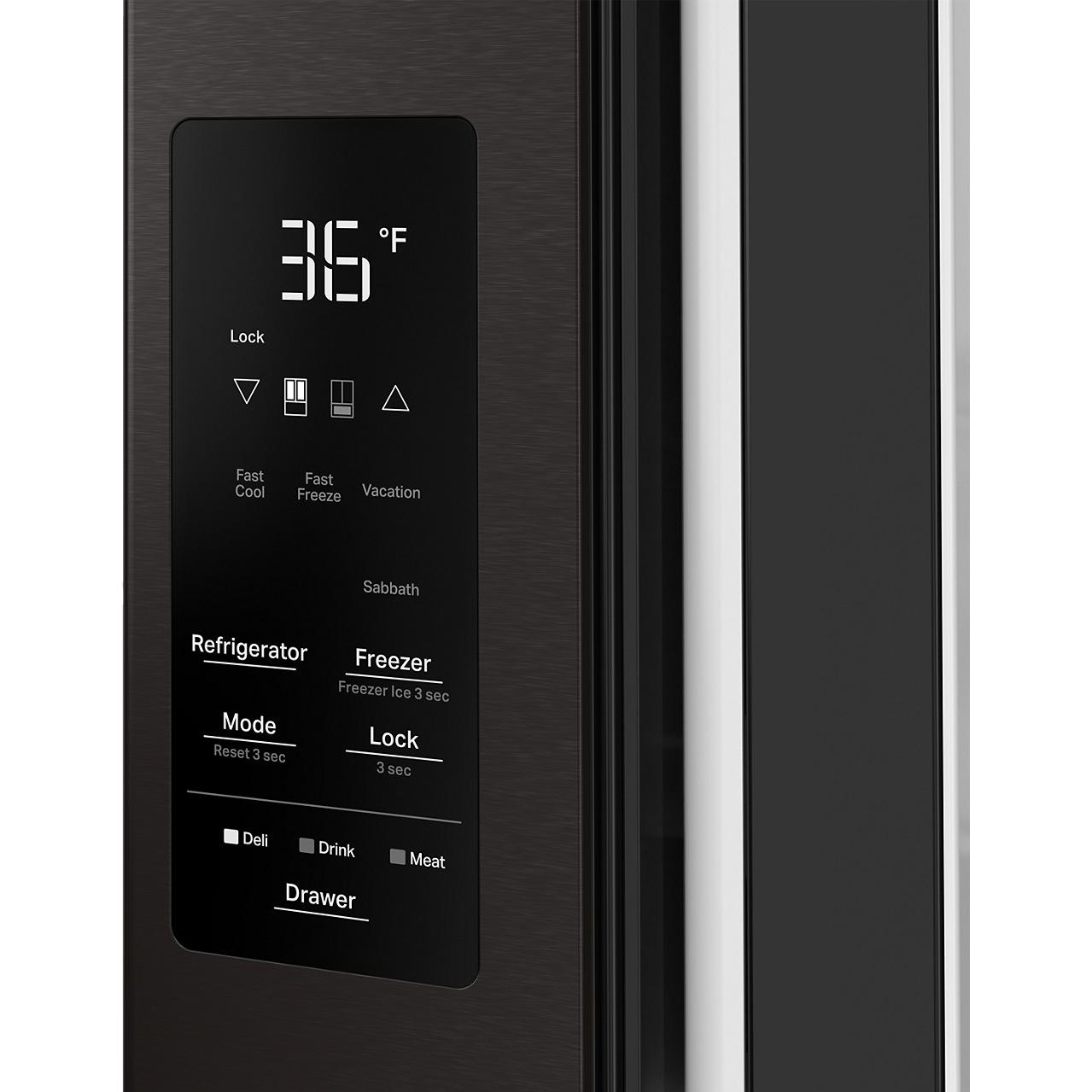 Whirlpool 36-inch French 4-Door Refrigerator WRMF3336SV IMAGE 3