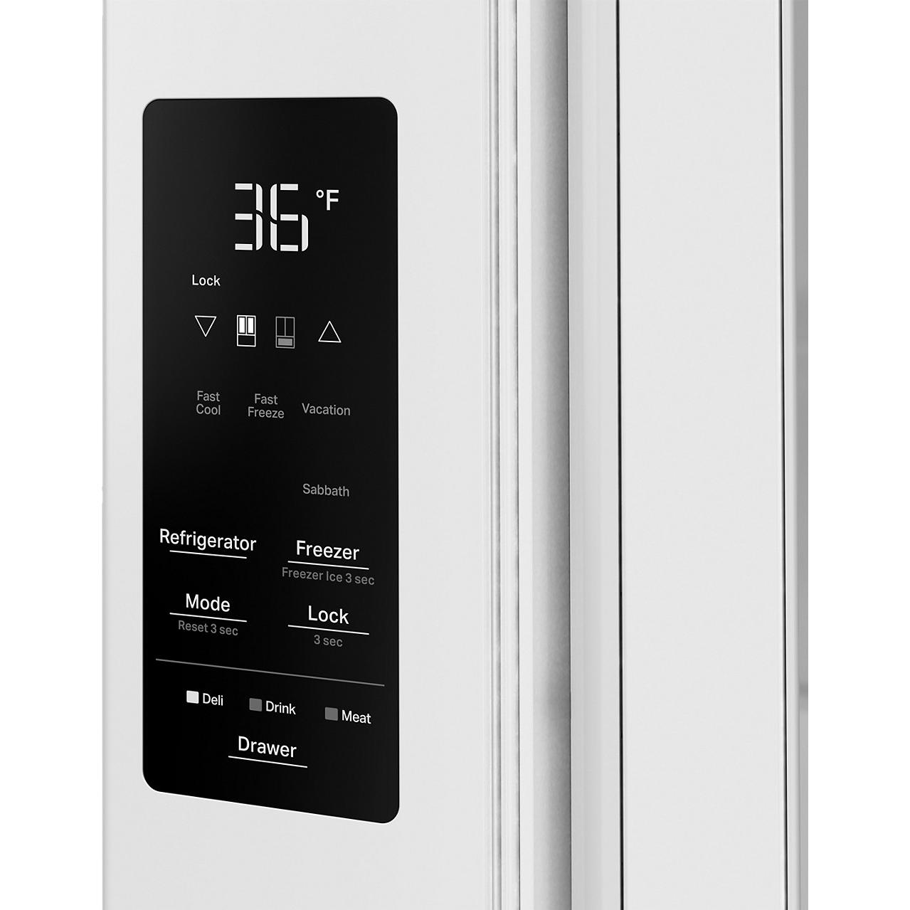 Whirlpool 36-inch French 4-Door Refrigerator WRMF3336SW IMAGE 10