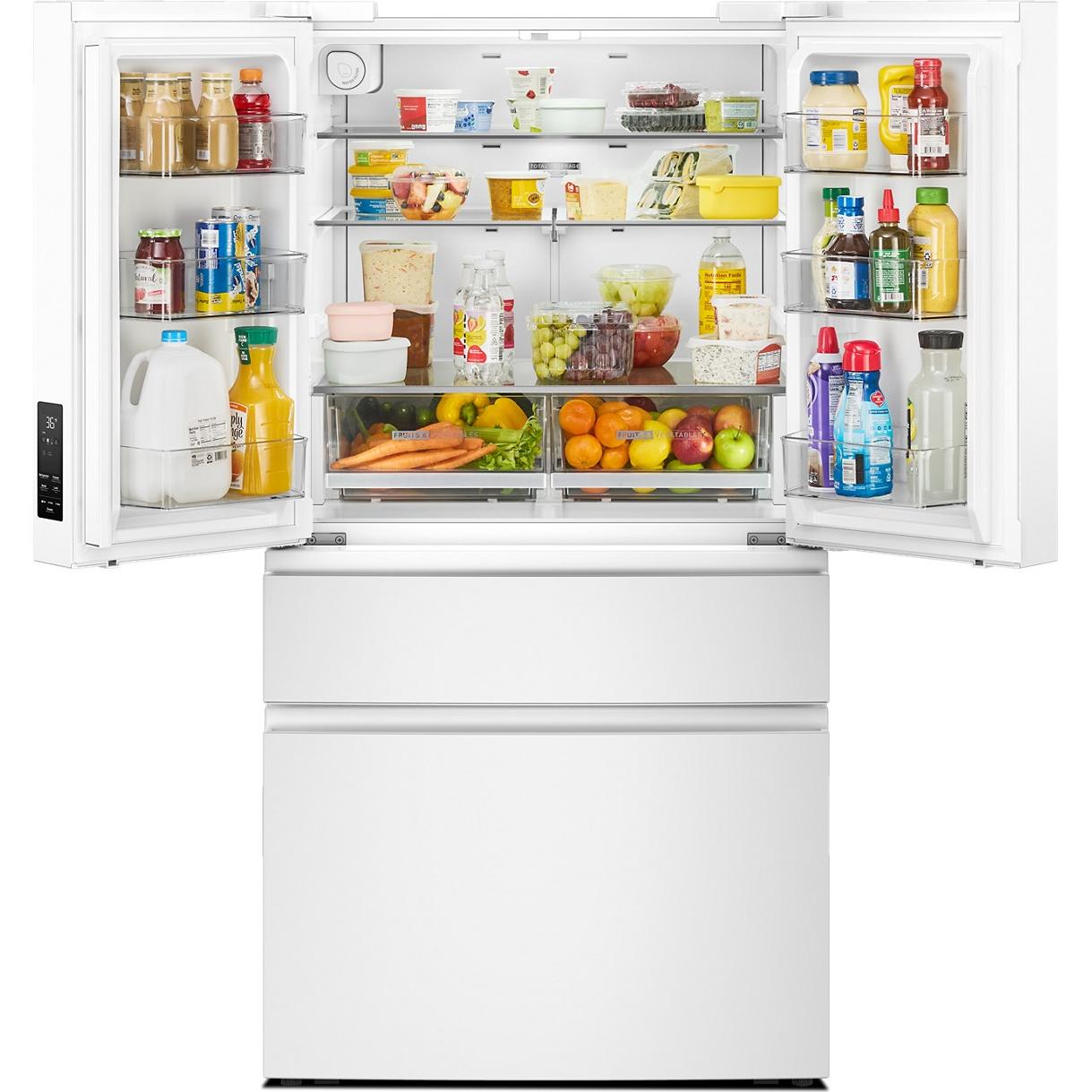 Whirlpool 36-inch French 4-Door Refrigerator WRMF3336SW IMAGE 2