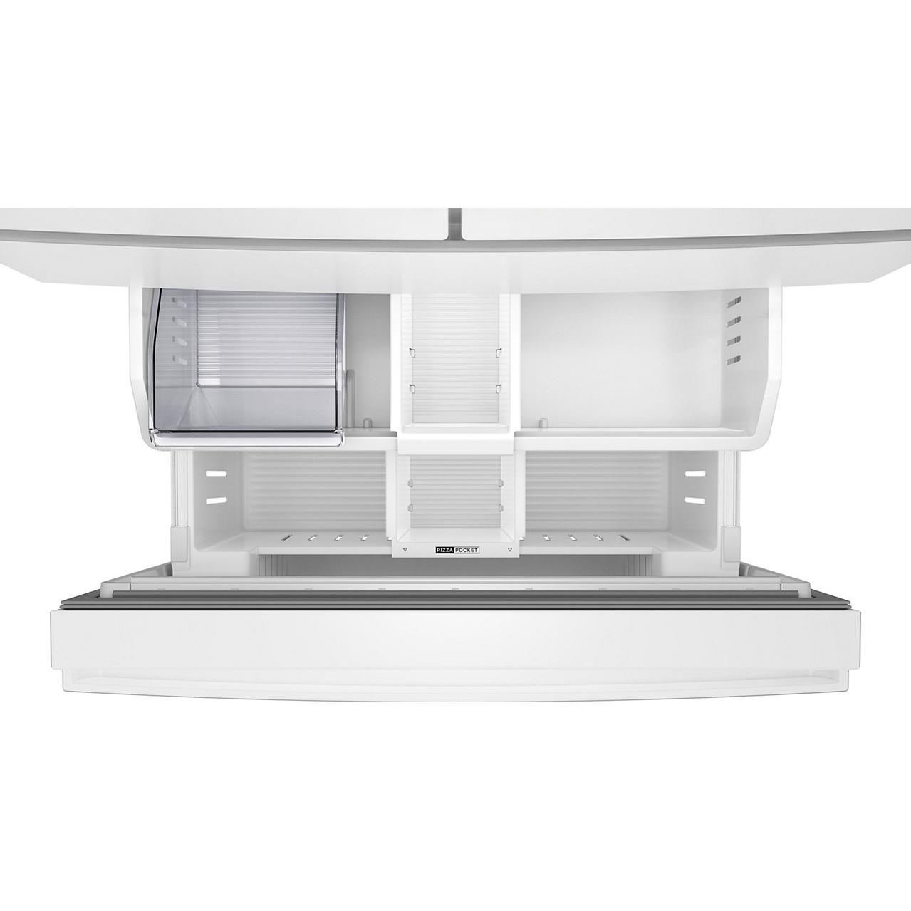 Whirlpool 36-inch French 4-Door Refrigerator WRMF3336SW IMAGE 3