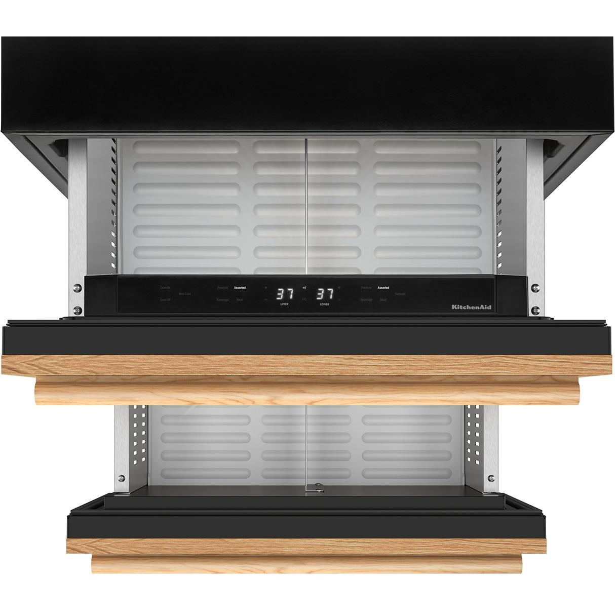 KitchenAid 24-inch Double Drawer Refrigerator KURT524SPA IMAGE 2