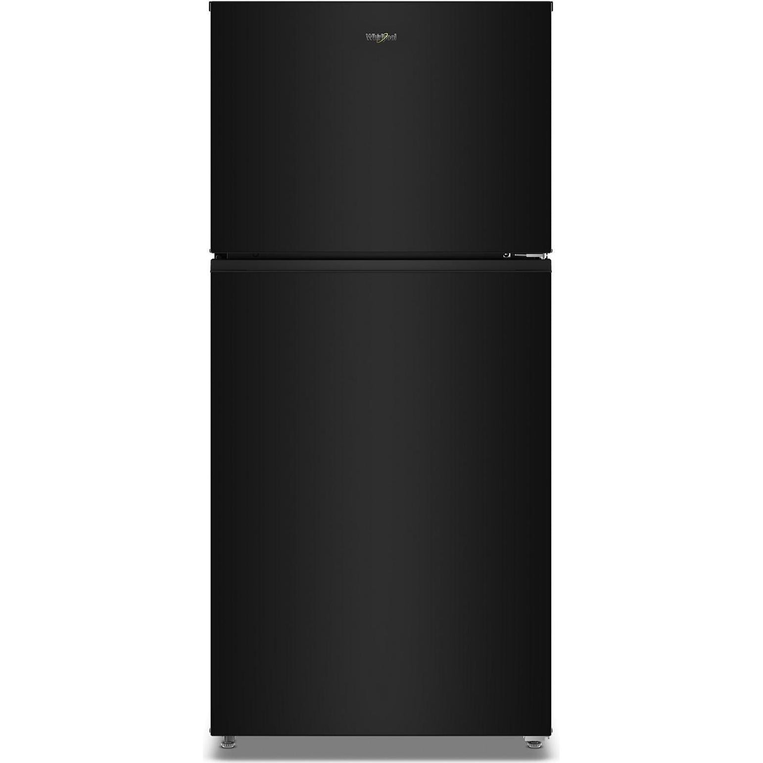 Whirlpool 29.5-inch, 19 Cu. Ft. Top Freezer Refrigerator with Total Coverage Cooling WRTX5419SB IMAGE 1