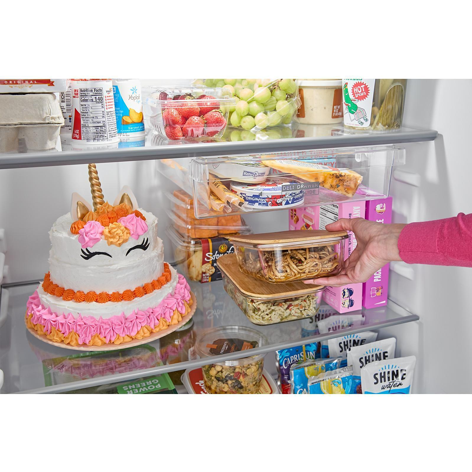 Whirlpool 29.5-inch, 19 Cu. Ft. Top Freezer Refrigerator with Total Coverage Cooling WRTX5419SB IMAGE 8