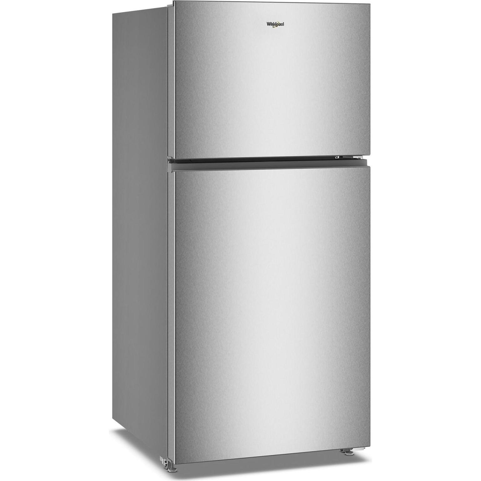 Whirlpool 29.5-inch, 19 Cu. Ft. Top Freezer Refrigerator with Total Coverage Cooling WRTX5419SZ IMAGE 3