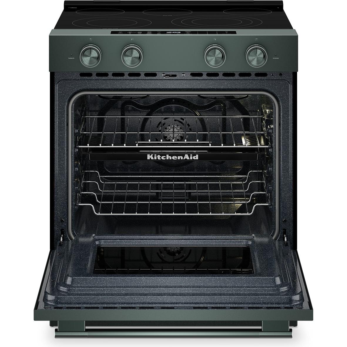 KitchenAid 30-inch Slide-in Electric Range with Convection Cooking Modes YKSES530SJP IMAGE 3