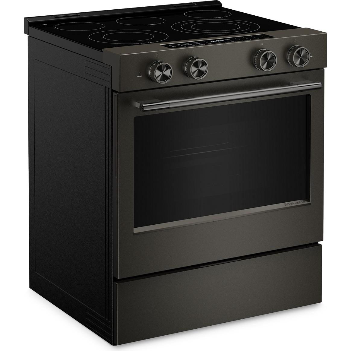 KitchenAid 30-inch Slide-in Electric Range with Convection Cooking Modes YKSES530SBE IMAGE 8