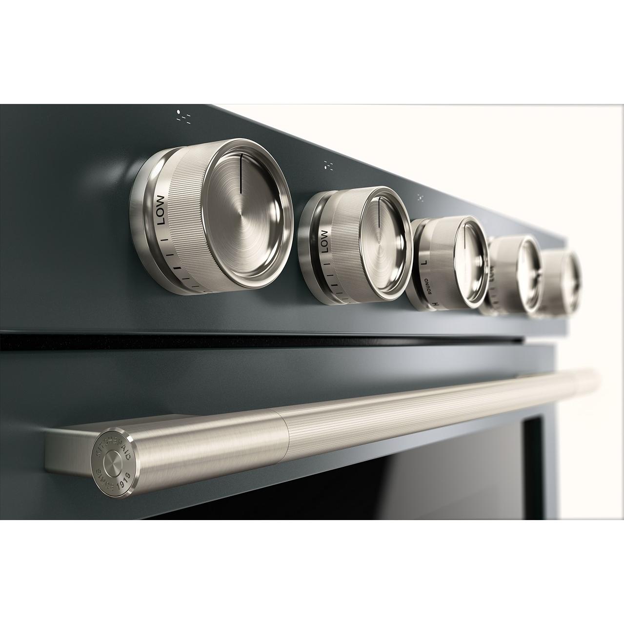 KitchenAid 30-inch Smart Slide-in Gas Range with Convection Cooking Modes and 2-in-1 Burner KSGS530SJP IMAGE 17