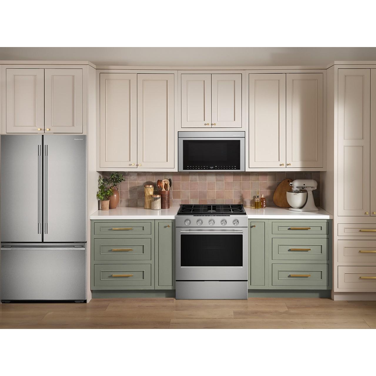 KitchenAid 30-inch Smart Slide-in Gas Range with Convection Cooking Modes and 2-in-1 Burner KSGS530SPS IMAGE 16