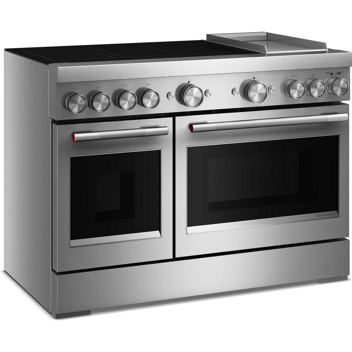 KitchenAid 48-inch Freestanding Induction Range with 6 Elements and Griddle KFID948SSS IMAGE 5