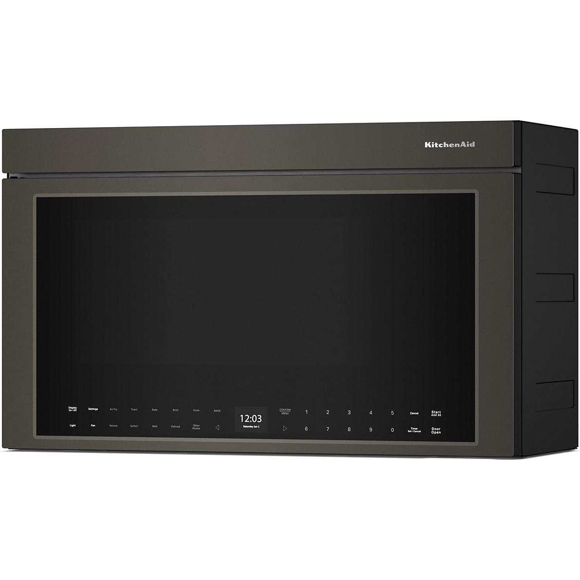 KitchenAid 30-inch, 1.1 cu. ft. Over-the-Range Microwave Oven with Air Fry Technology YKMMF530PBE IMAGE 4