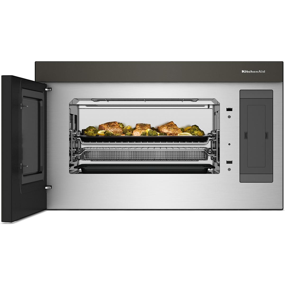 KitchenAid 30-inch, 1.1 cu. ft. Over-the-Range Microwave Oven with Air Fry Technology YKMMF730PBE IMAGE 8