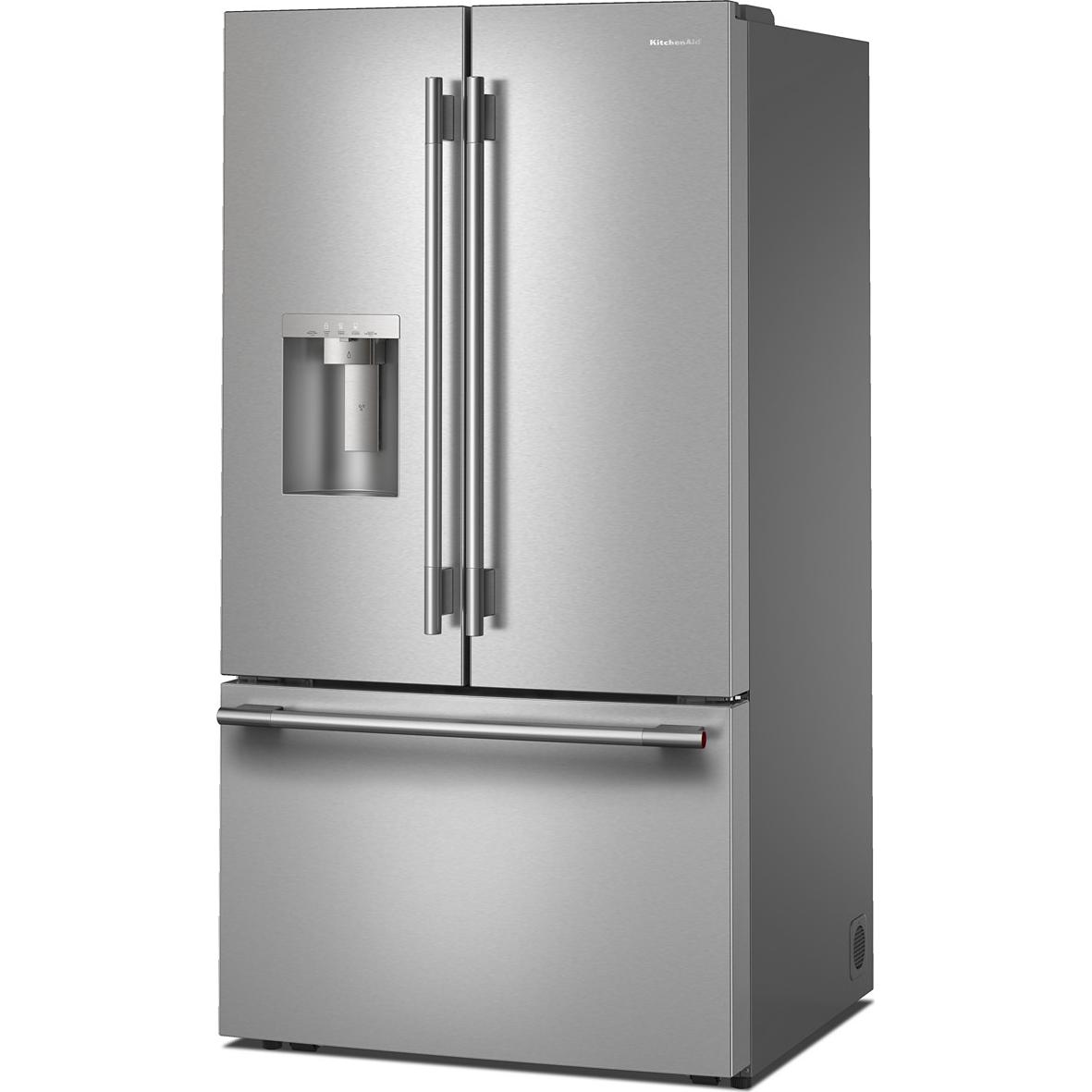 KitchenAid 36-inch French 3-Door Refrigerator with Water and Ice Dispensing System KRFF436SPS IMAGE 3