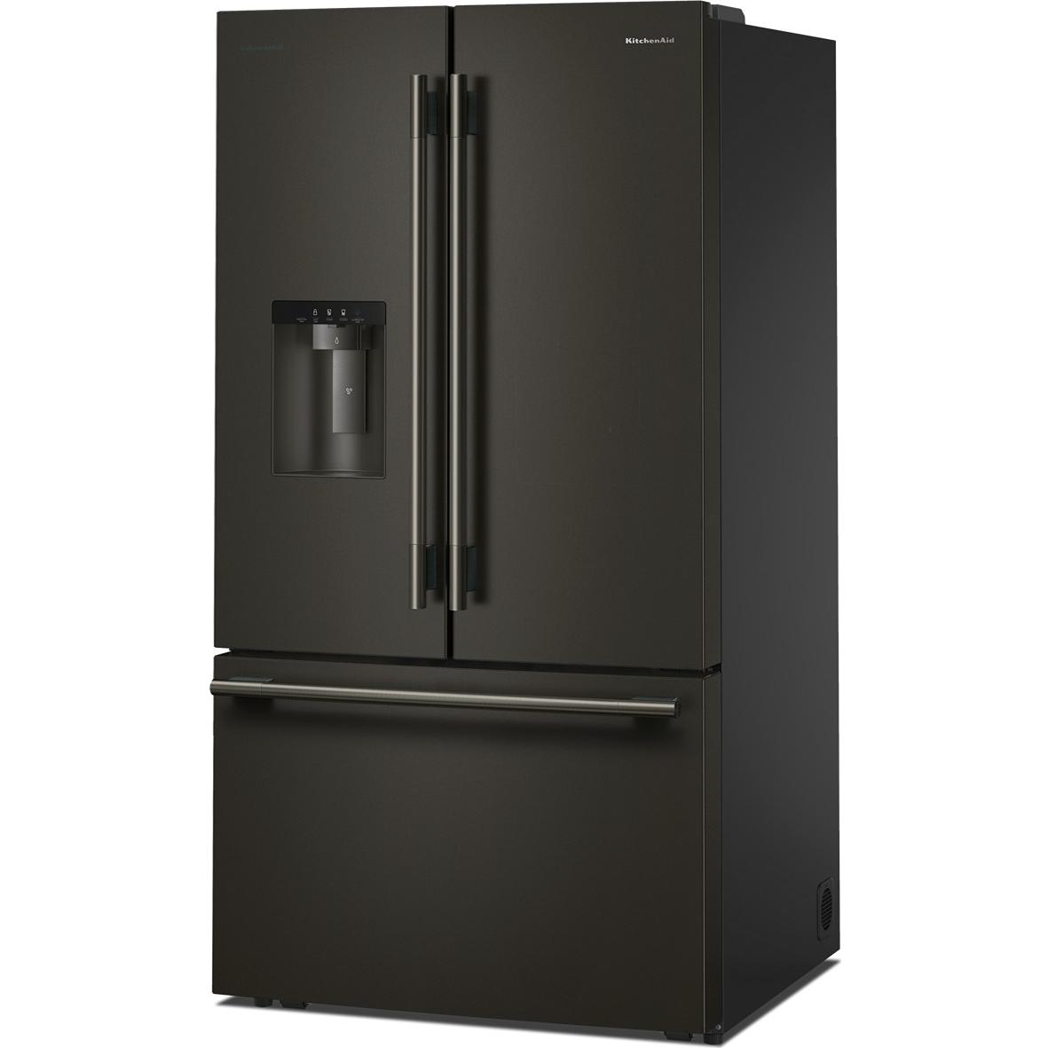 KitchenAid 36-inch French 3-Door Refrigerator with Water and Ice Dispensing System KRFF436SBE IMAGE 5