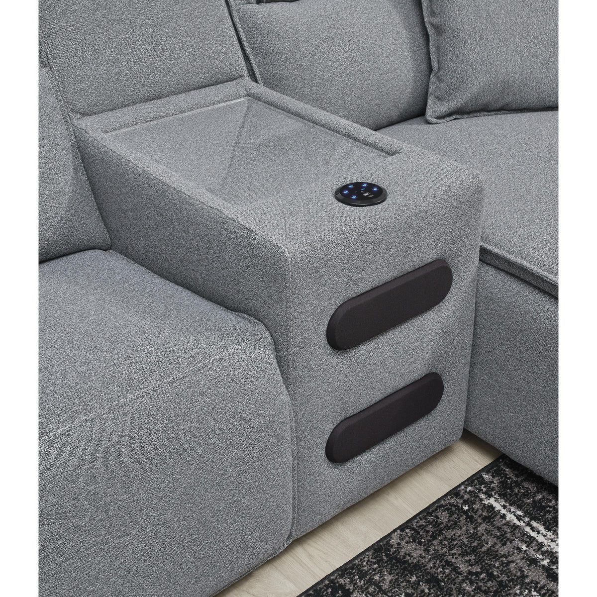 Signature Design by Ashley ModMax II 6590660 Console with Audio System IMAGE 3