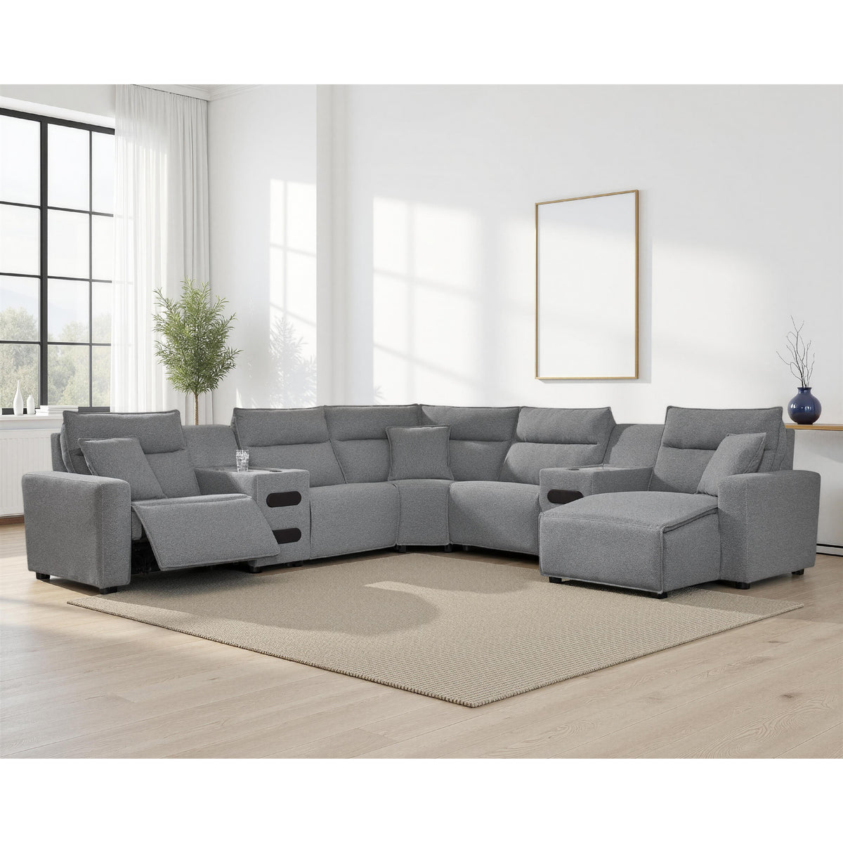 Signature Design by Ashley ModMax II 6590660 Console with Audio System IMAGE 8