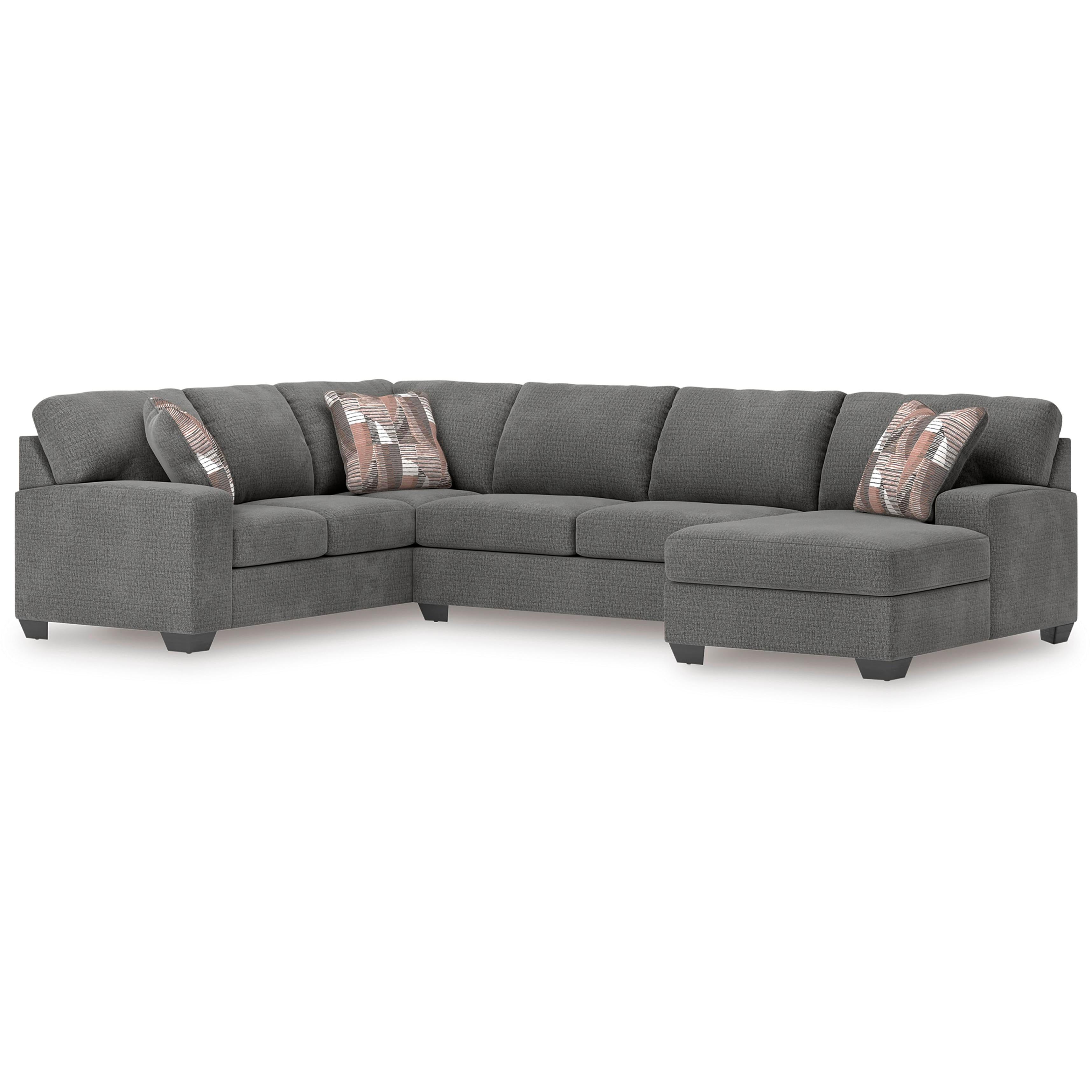 Signature Design by Ashley Seyler Lane 48405S2 3 pc Sectional with Chaise IMAGE 1