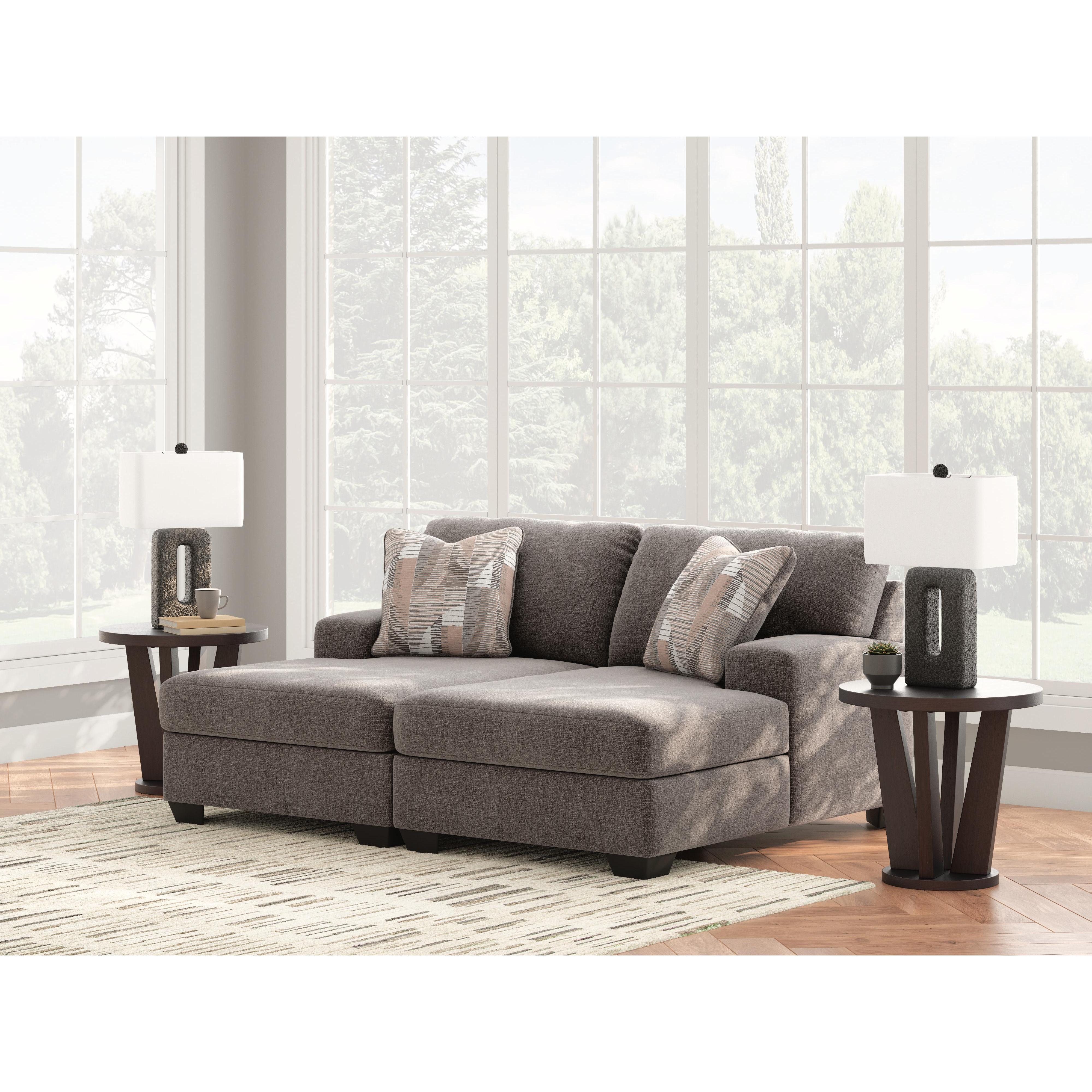 Signature Design by Ashley Seyler Lane 48405S4 2 pc Super Chaise IMAGE 3