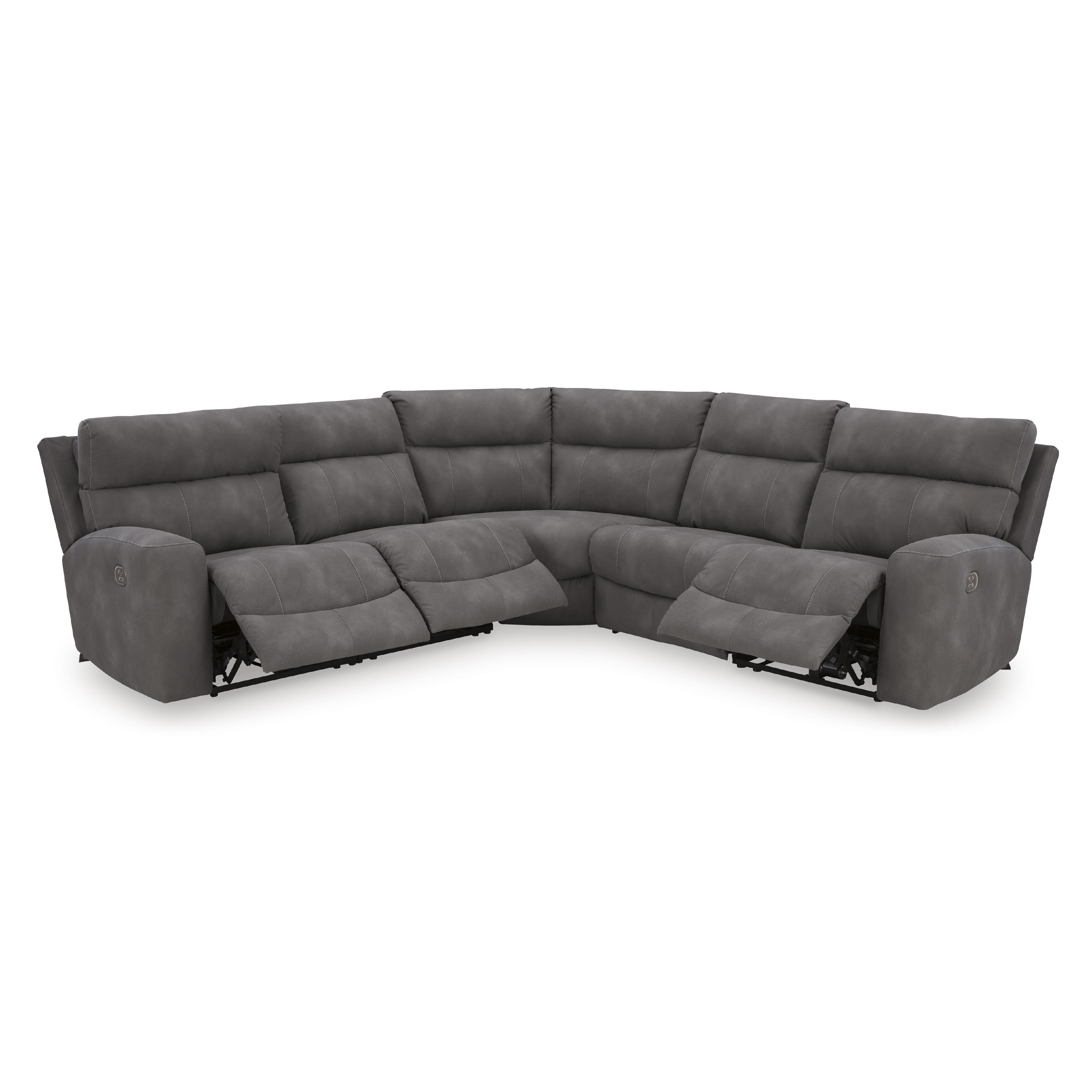 Signature Design by Ashley Next-Gen DuraPella 61003S8 5 pc Power Reclining Sectional IMAGE 2