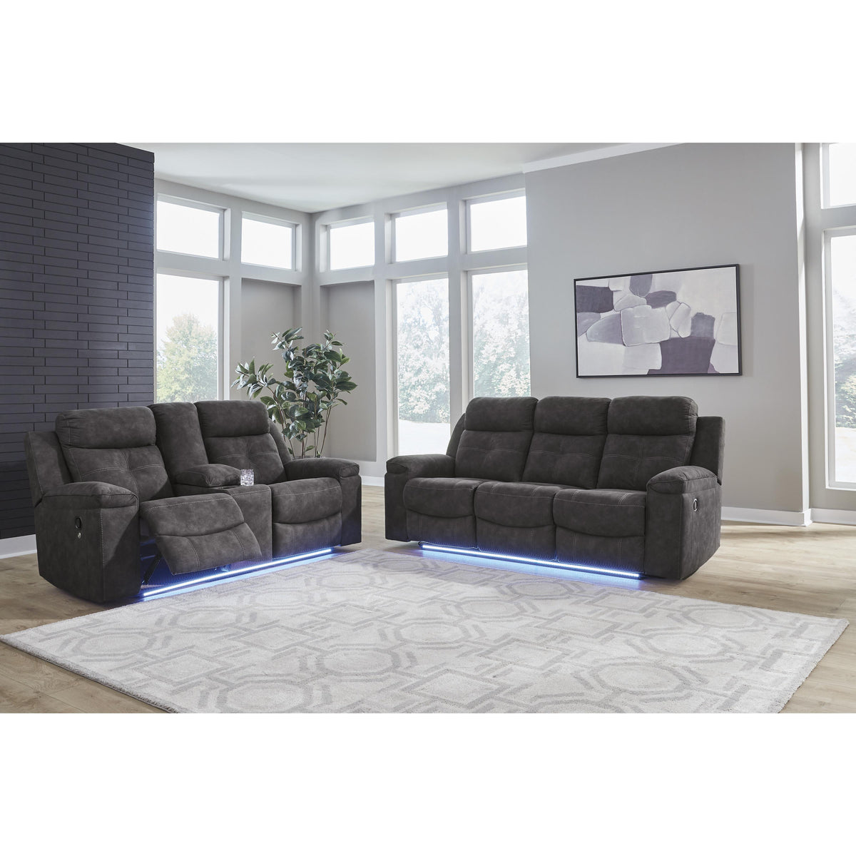 Benchcraft Brysonview 6360594 Double Reclining Loveseat with Console IMAGE 12