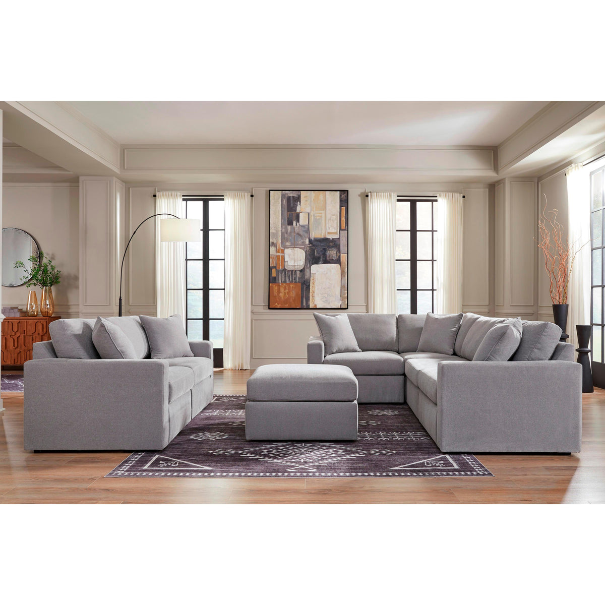 Signature Design by Ashley Modmax 92104S73 4 pc Sectional IMAGE 4
