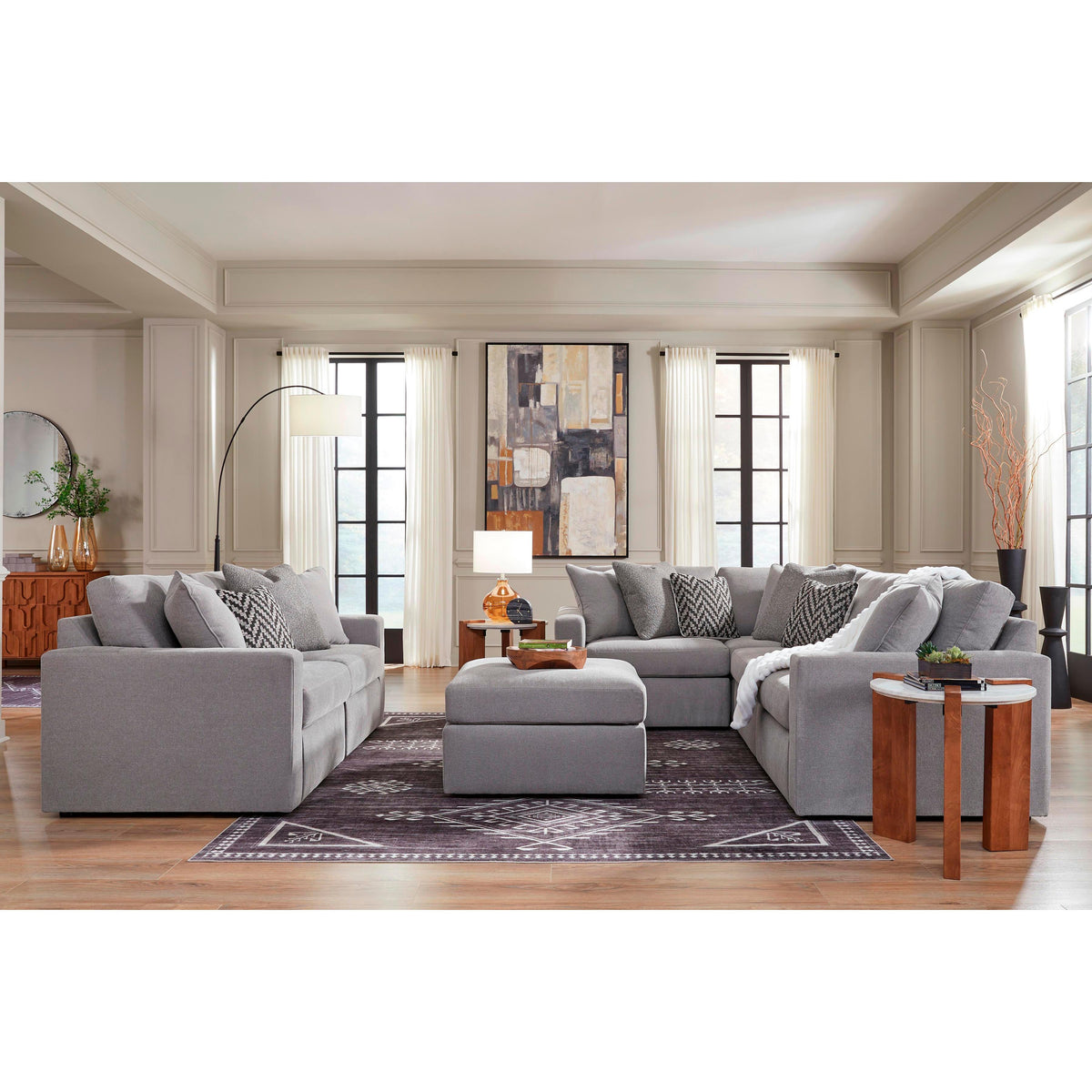 Signature Design by Ashley Modmax 92104S73 4 pc Sectional IMAGE 6