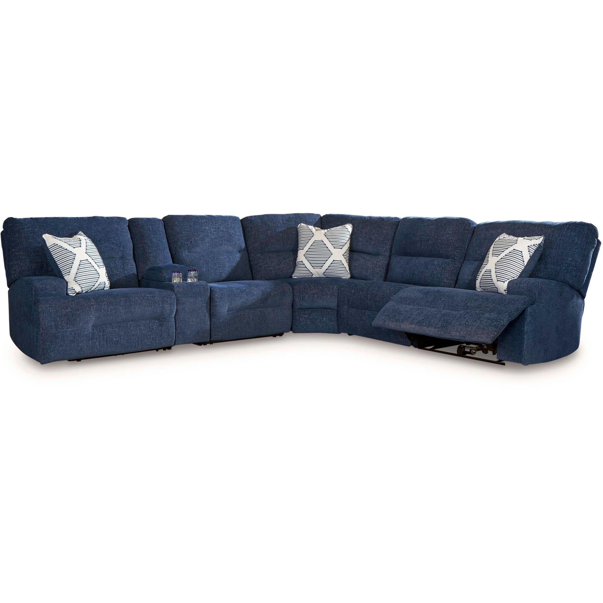 Signature Design by Ashley Acklen Place 93607S15 6 pc Power Reclining Sectional IMAGE 1