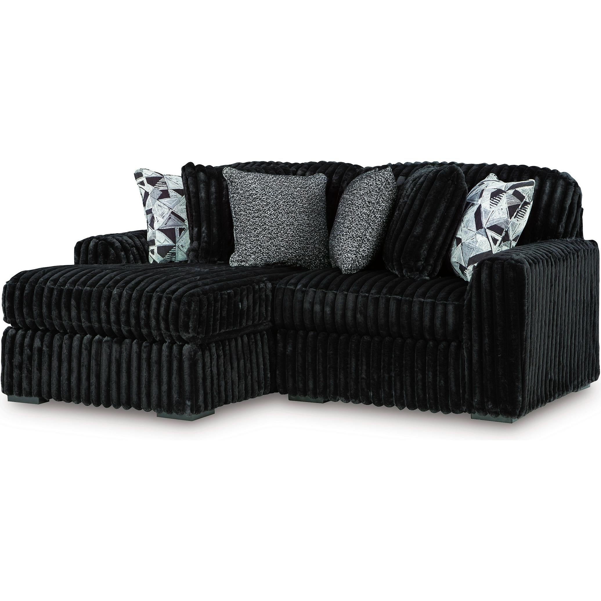 Signature Design by Ashley Midnight-Madness 98103S13 2 pc Sectional with Chaise IMAGE 1