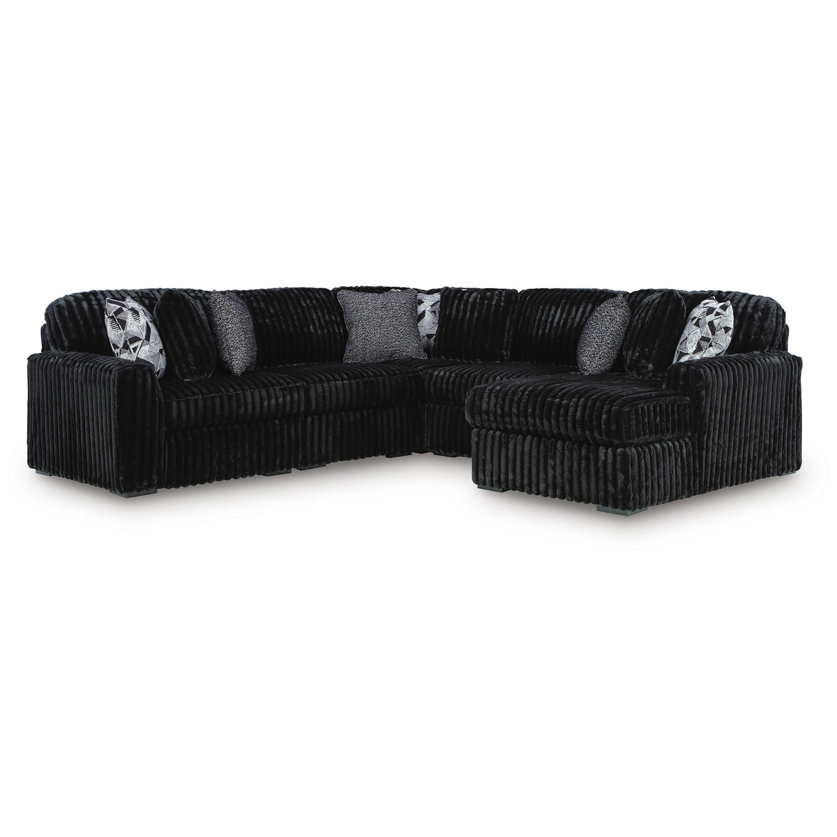 Signature Design by Ashley Midnight-Madness 98103S22 5 pc Sectional with Chaise IMAGE 1