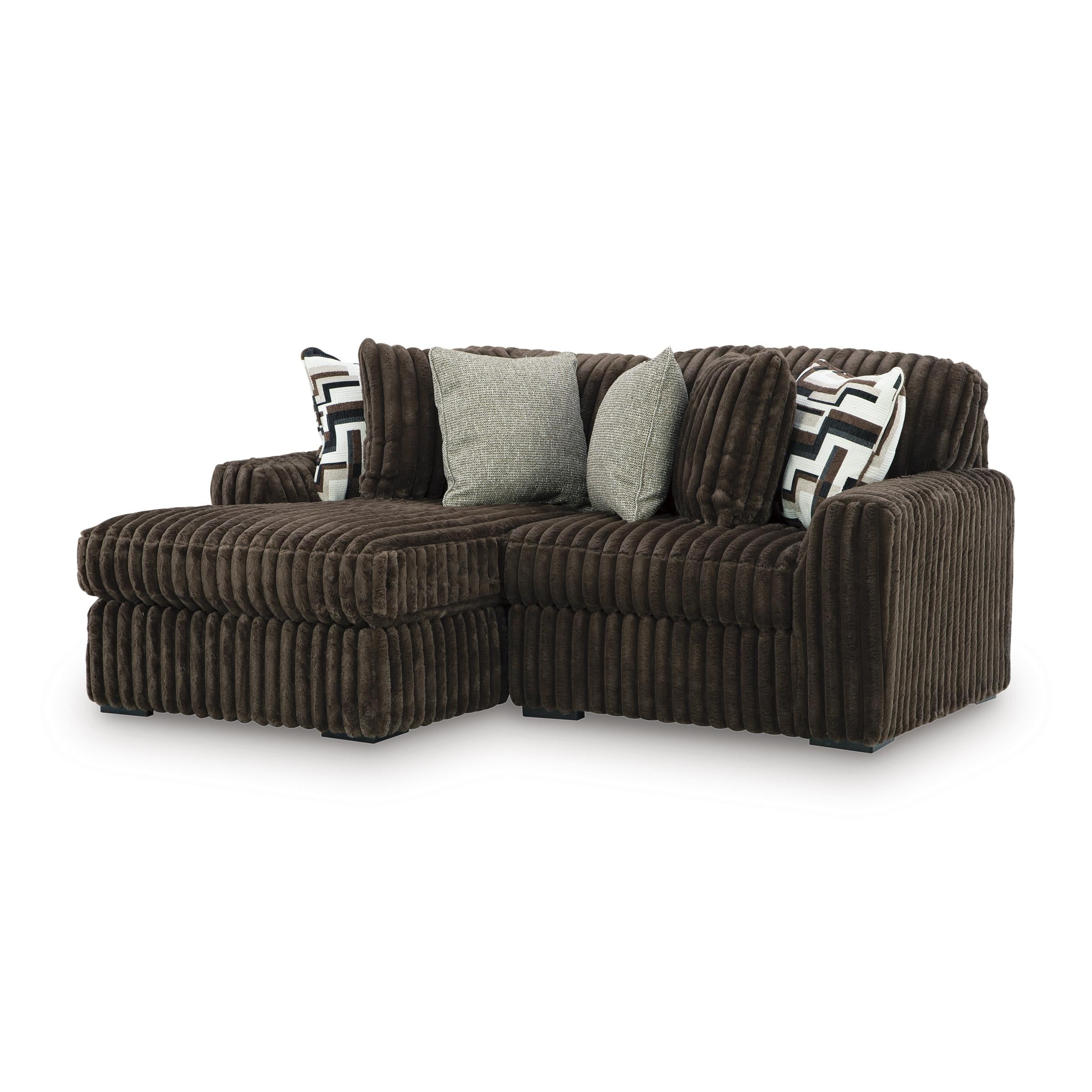 Signature Design by Ashley Midnight-Madness 98104S13 2 pc Sectional with Chaise IMAGE 1