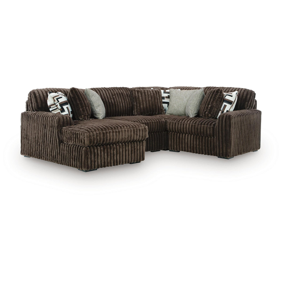Signature Design by Ashley Midnight-Madness 98104S19 4 pc Sectional with Chaise IMAGE 1