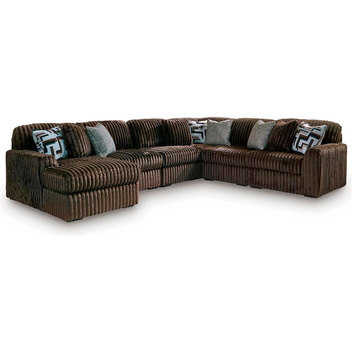 Signature Design by Ashley Midnight-Madness 98104S23 6 pc Sectional with Chaise IMAGE 1