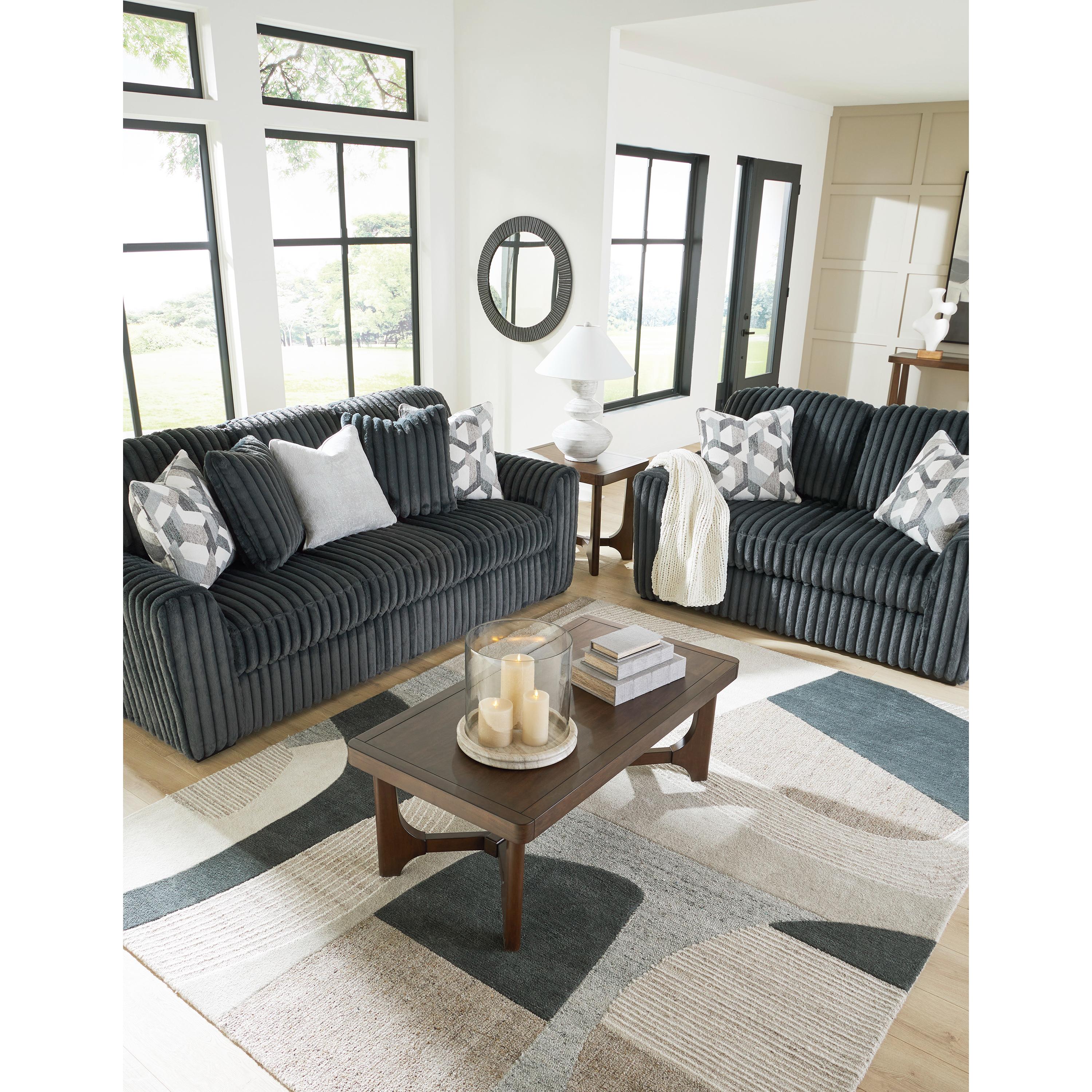 Signature Design by Ashley Midnight-Madness 9810535 Loveseat IMAGE 6