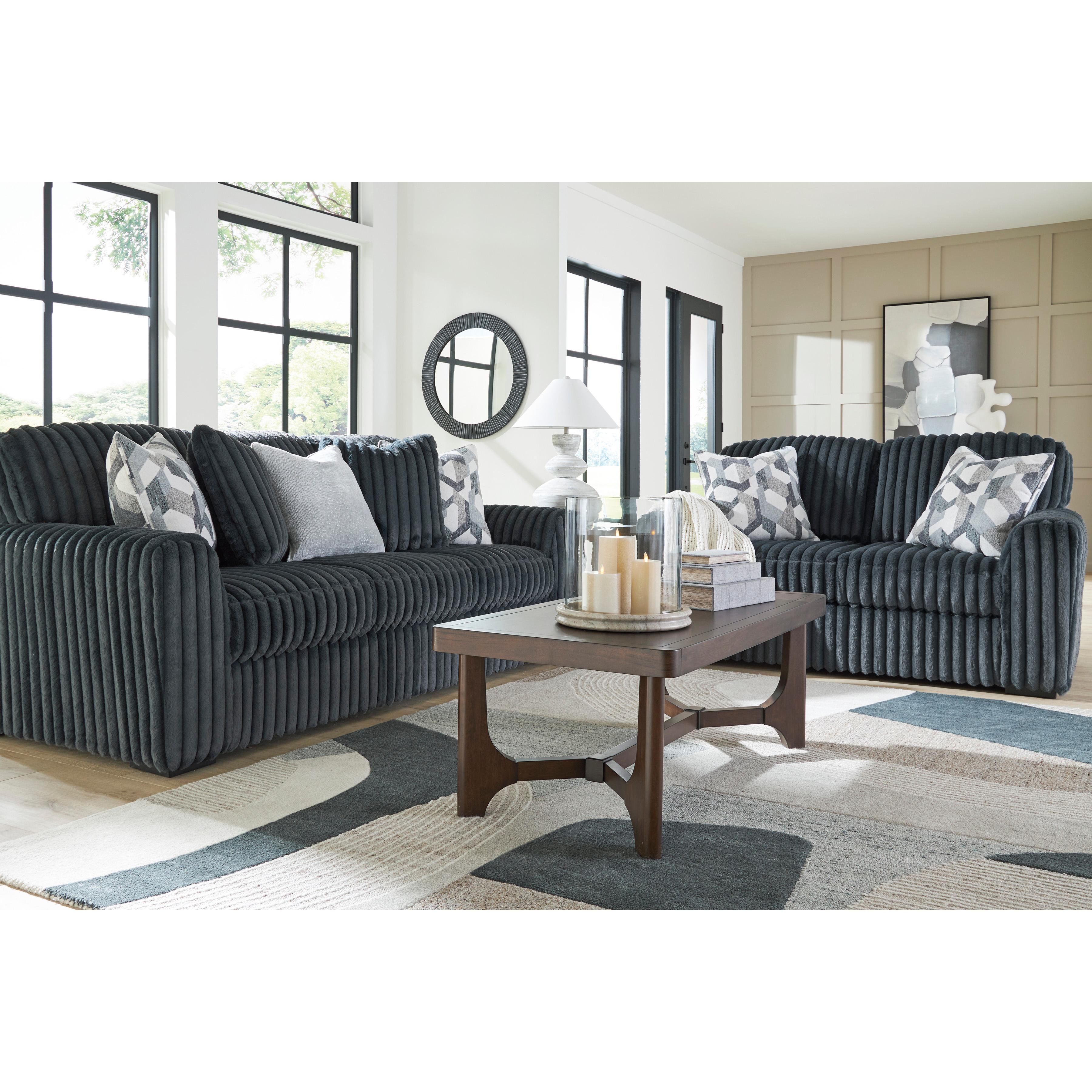 Signature Design by Ashley Midnight-Madness 9810535 Loveseat IMAGE 7