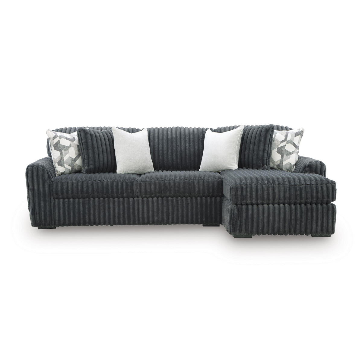 Signature Design by Ashley Midnight-Madness 98105S3 2 pc Sectional Sofa Chaise IMAGE 1