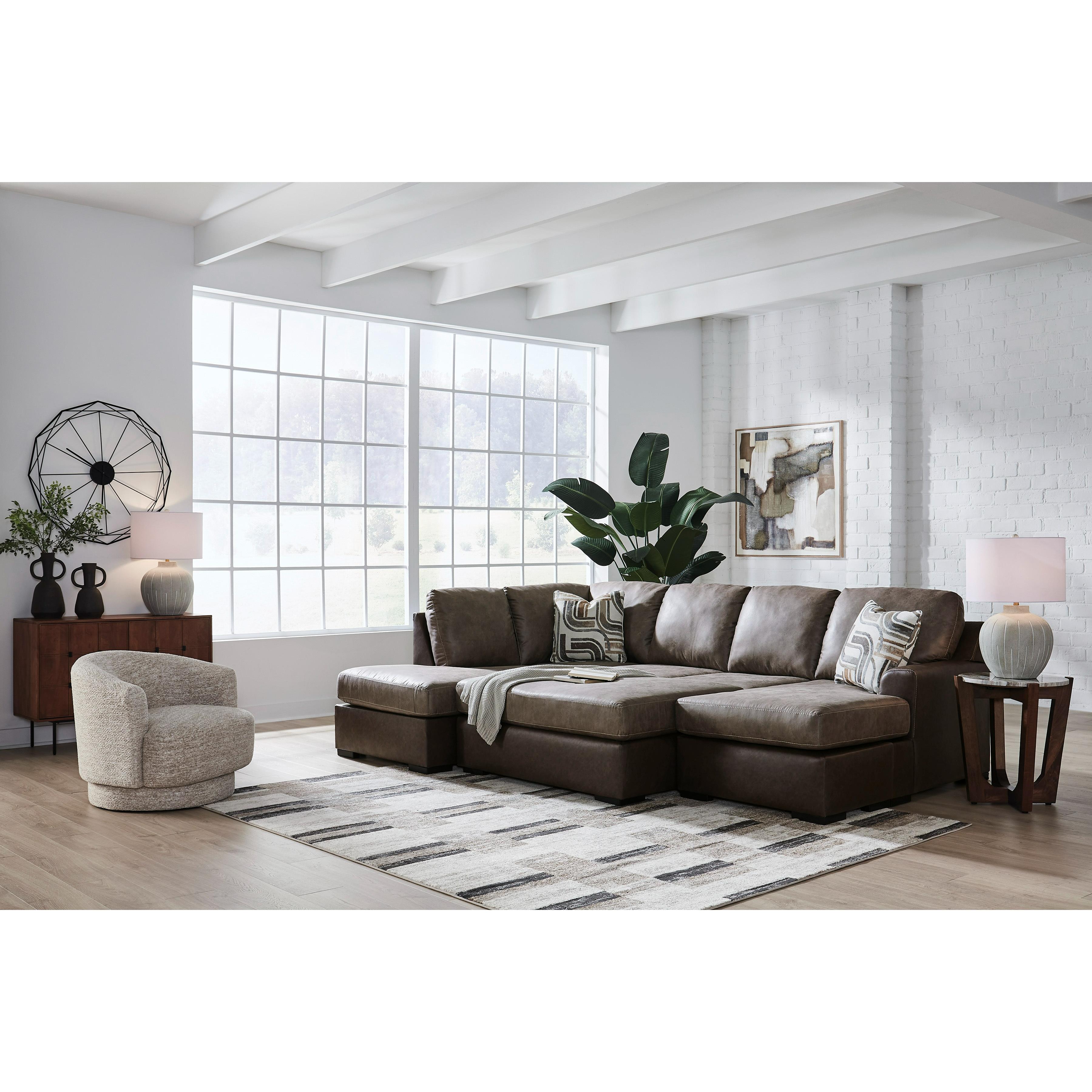 Signature Design by Ashley Castille Way PC62703S1 2 pc Sectional with Chaise IMAGE 6
