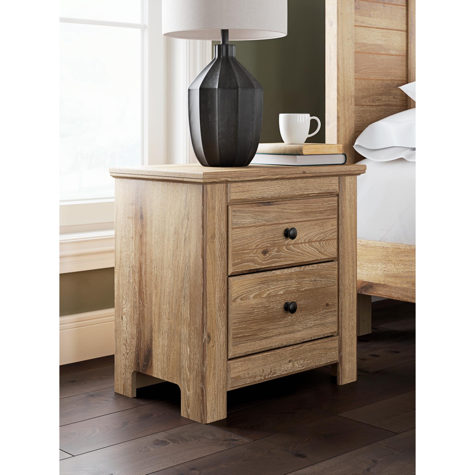 Signature Design by Ashley Makidern PCB1170-92 Two Drawer Night Stand IMAGE 2