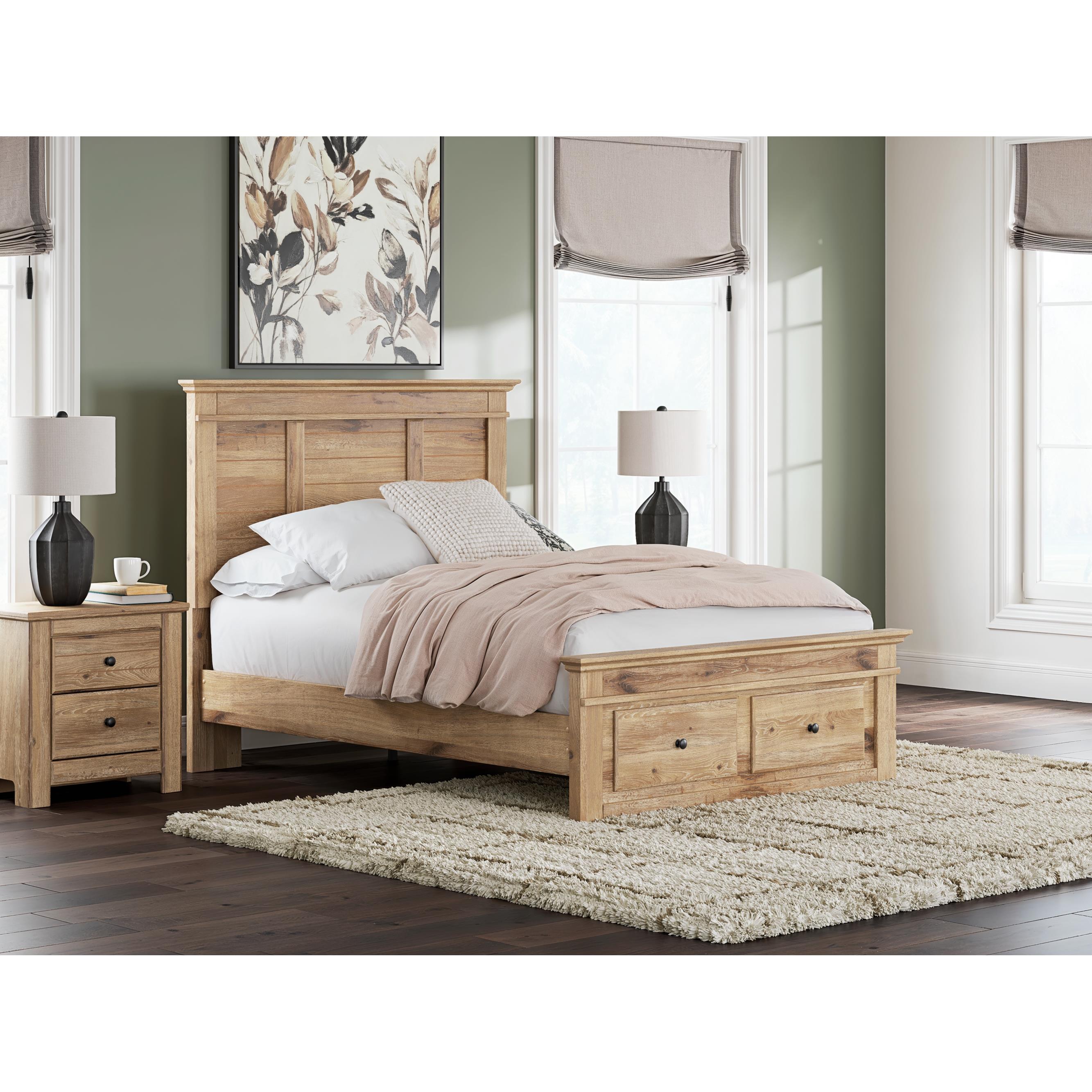 Signature Design by Ashley Makidern PCB1170B23 Full Panel Storage Bed IMAGE 2