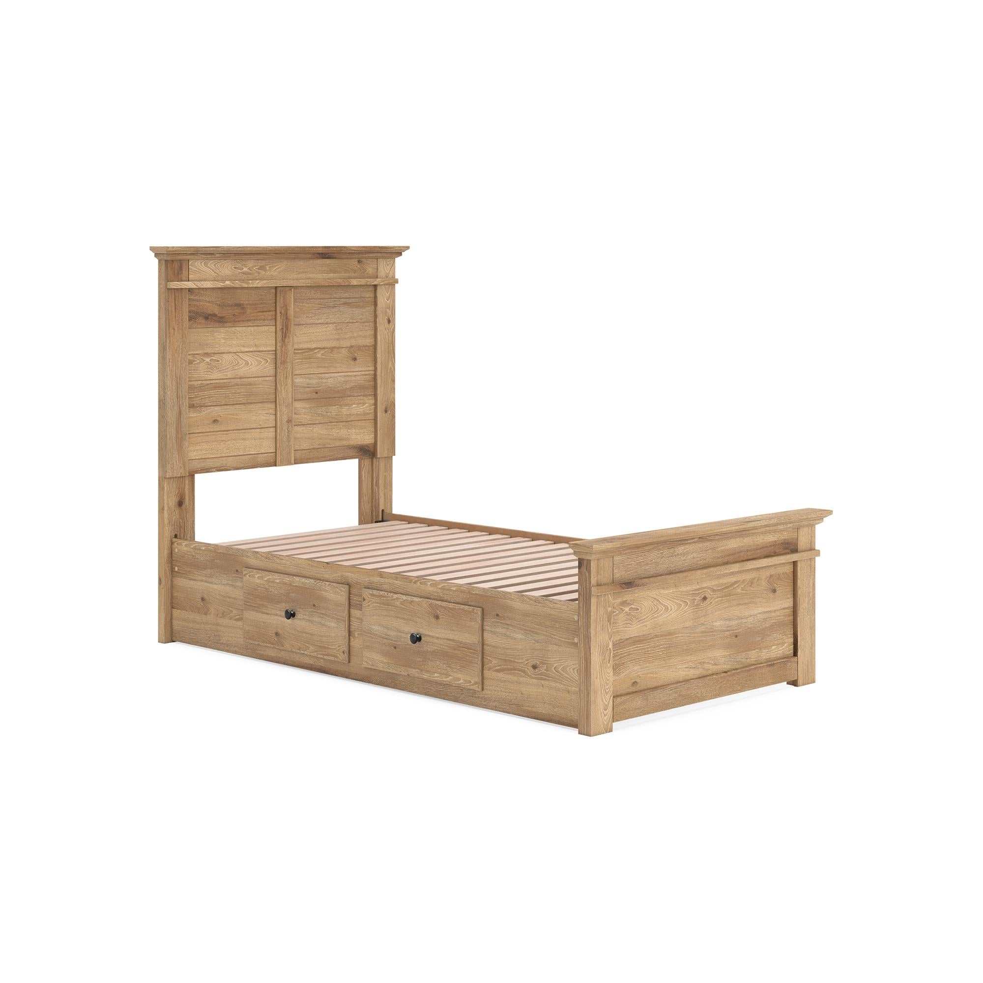 Signature Design by Ashley Makidern PCB1170B26 Twin Panel Storage Bed IMAGE 3