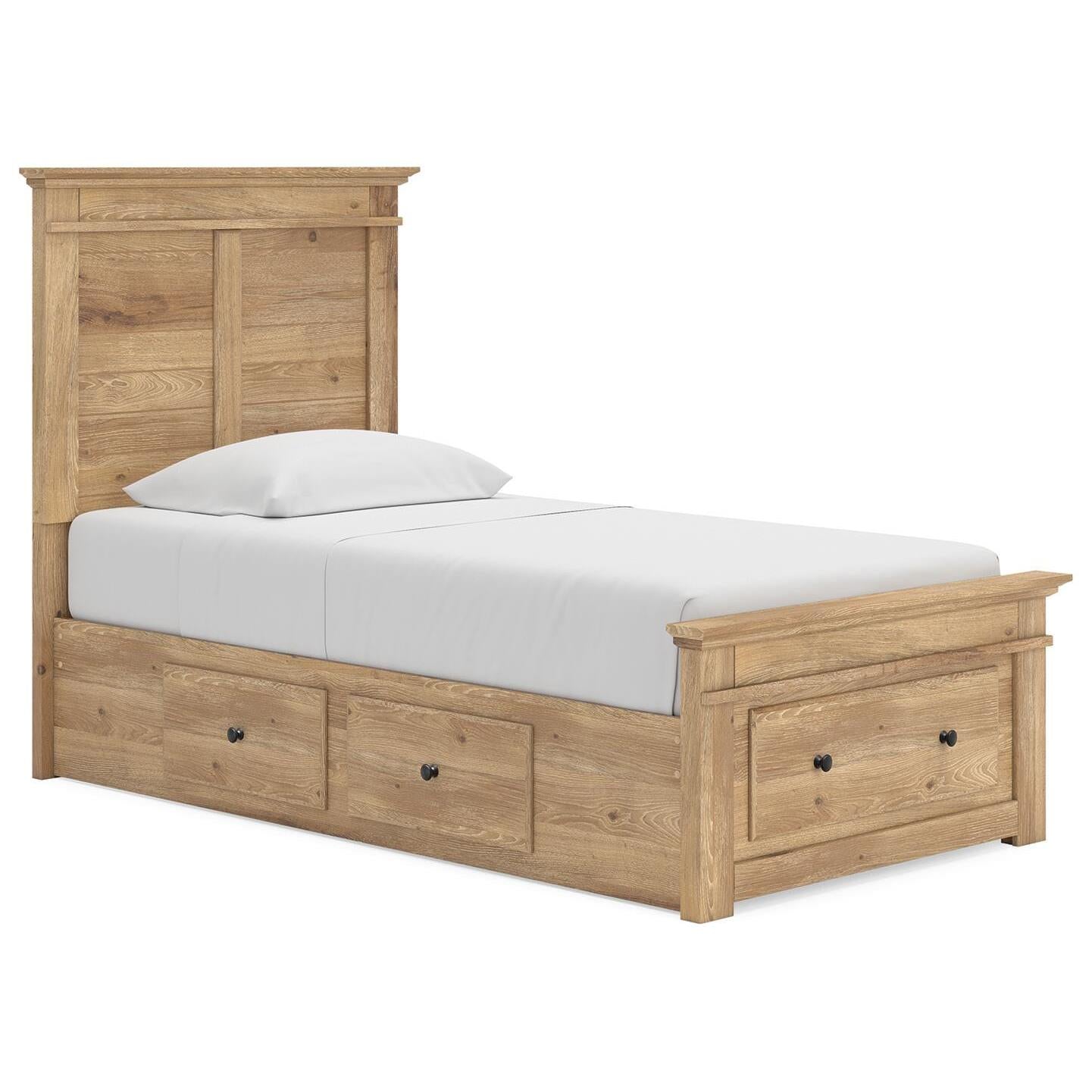 Signature Design by Ashley Makidern PCB1170B38 Twin Panel Storage Bed IMAGE 1