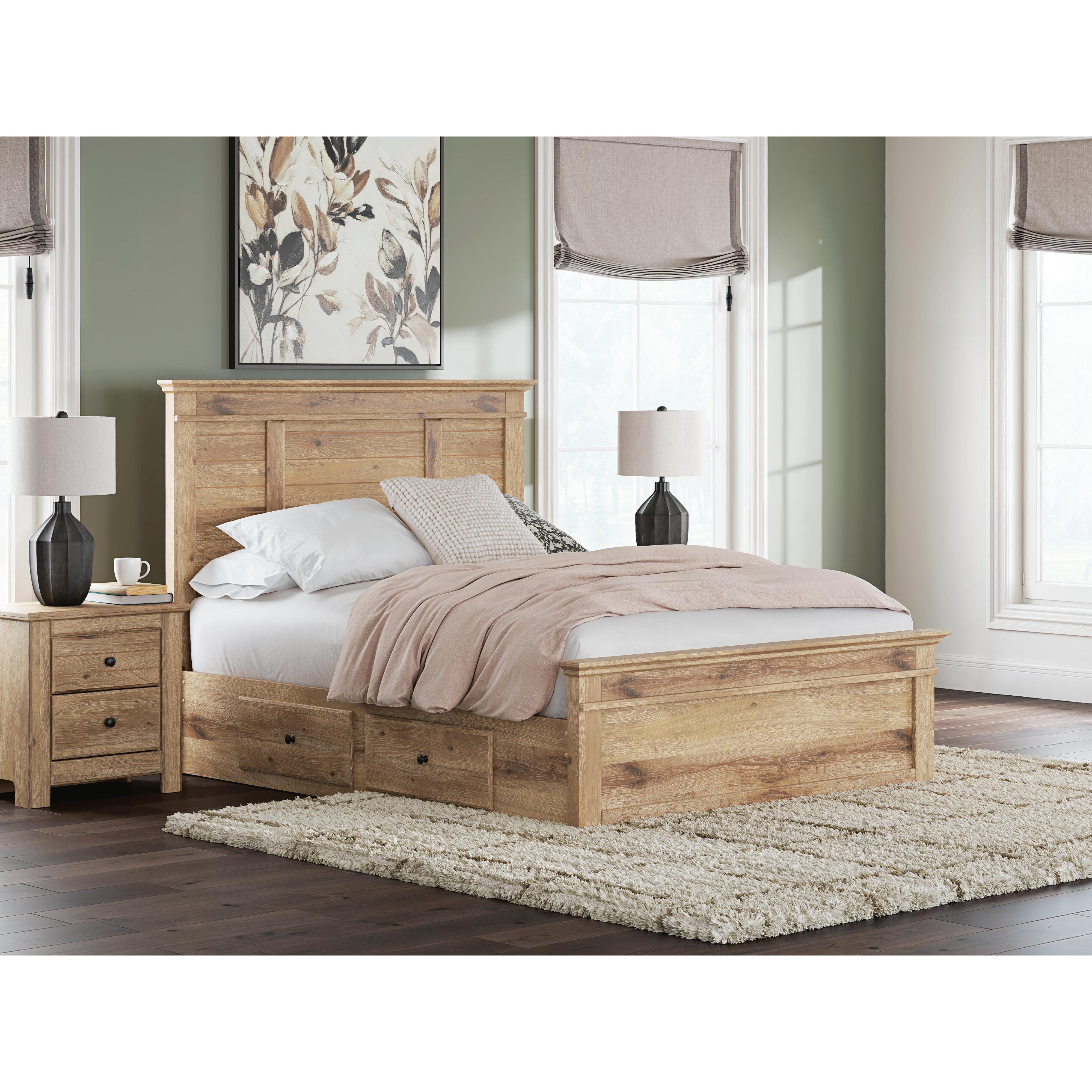 Signature Design by Ashley Makidern PCB1170B6 Queen Panel Storage Bed IMAGE 2