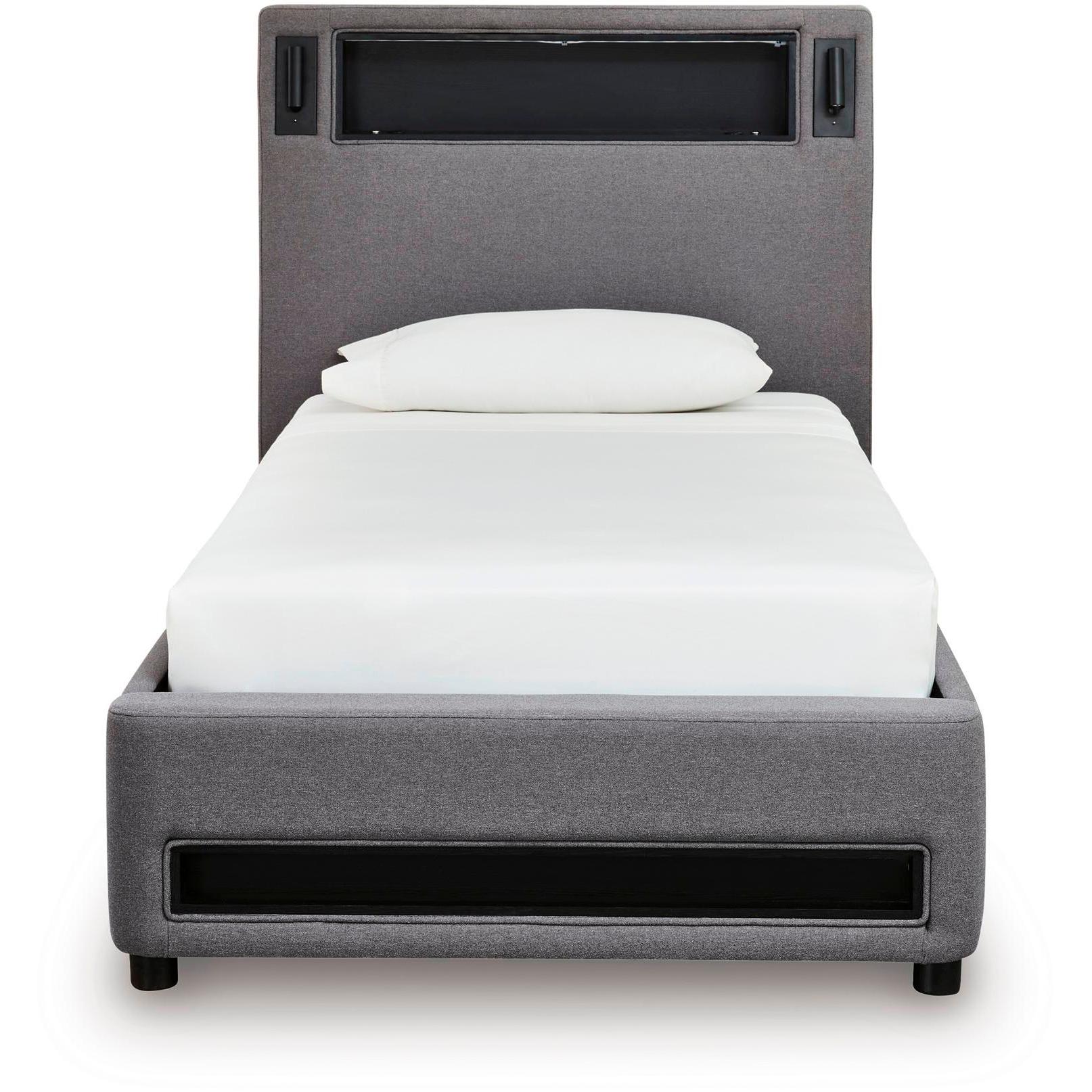 Signature Design by Ashley Verishaw PCB2721B23 Twin Upholstered Bed IMAGE 2