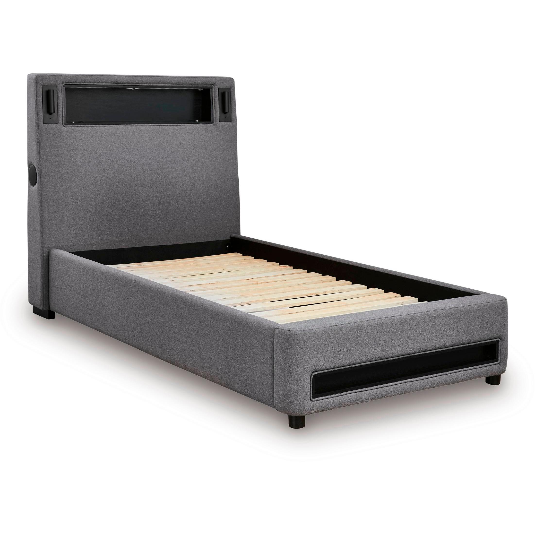 Signature Design by Ashley Verishaw PCB2721B23 Twin Upholstered Bed IMAGE 4