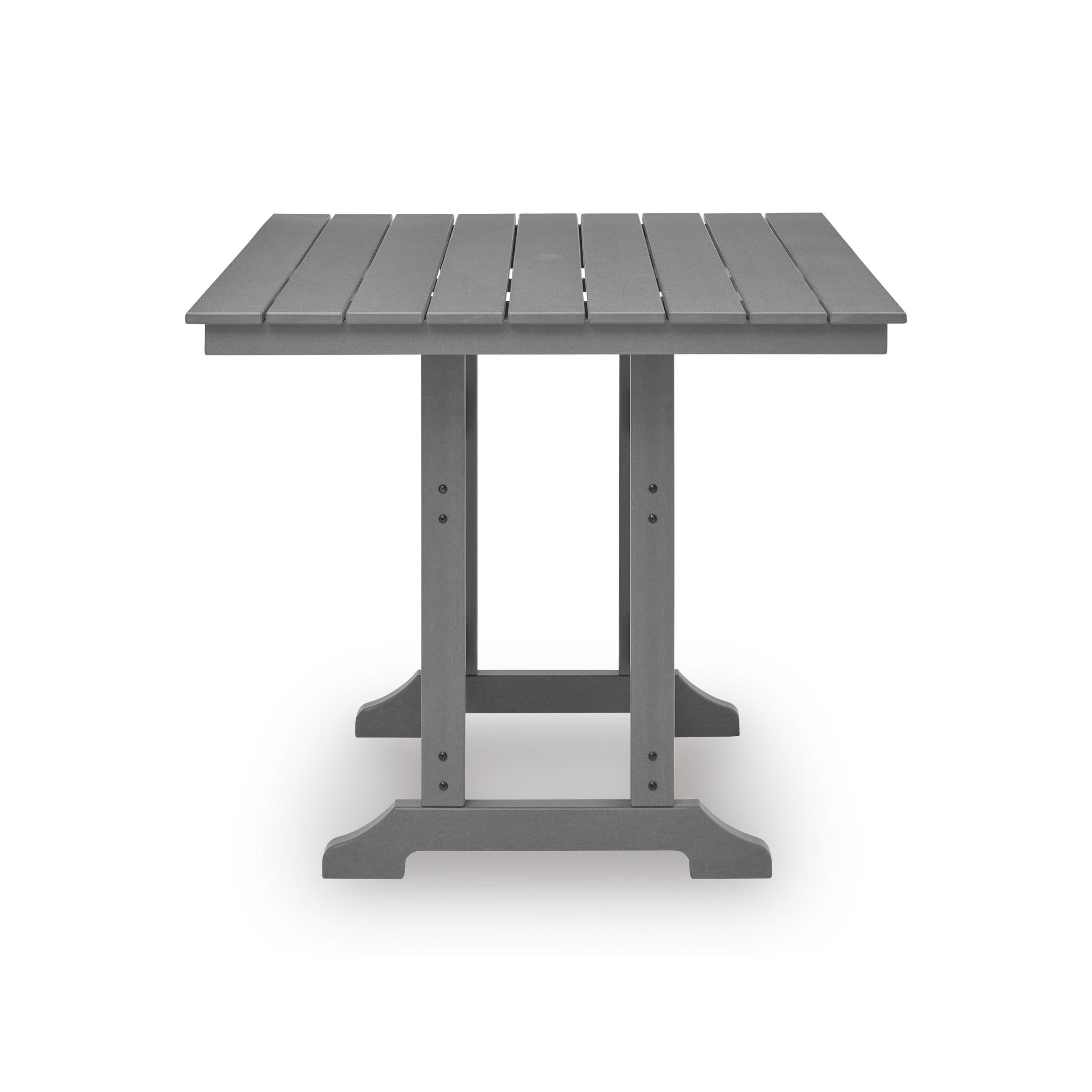 Signature Design by Ashley Sanctuary Beach PCP227-632 Square Counter Table with Umbrella Option IMAGE 3