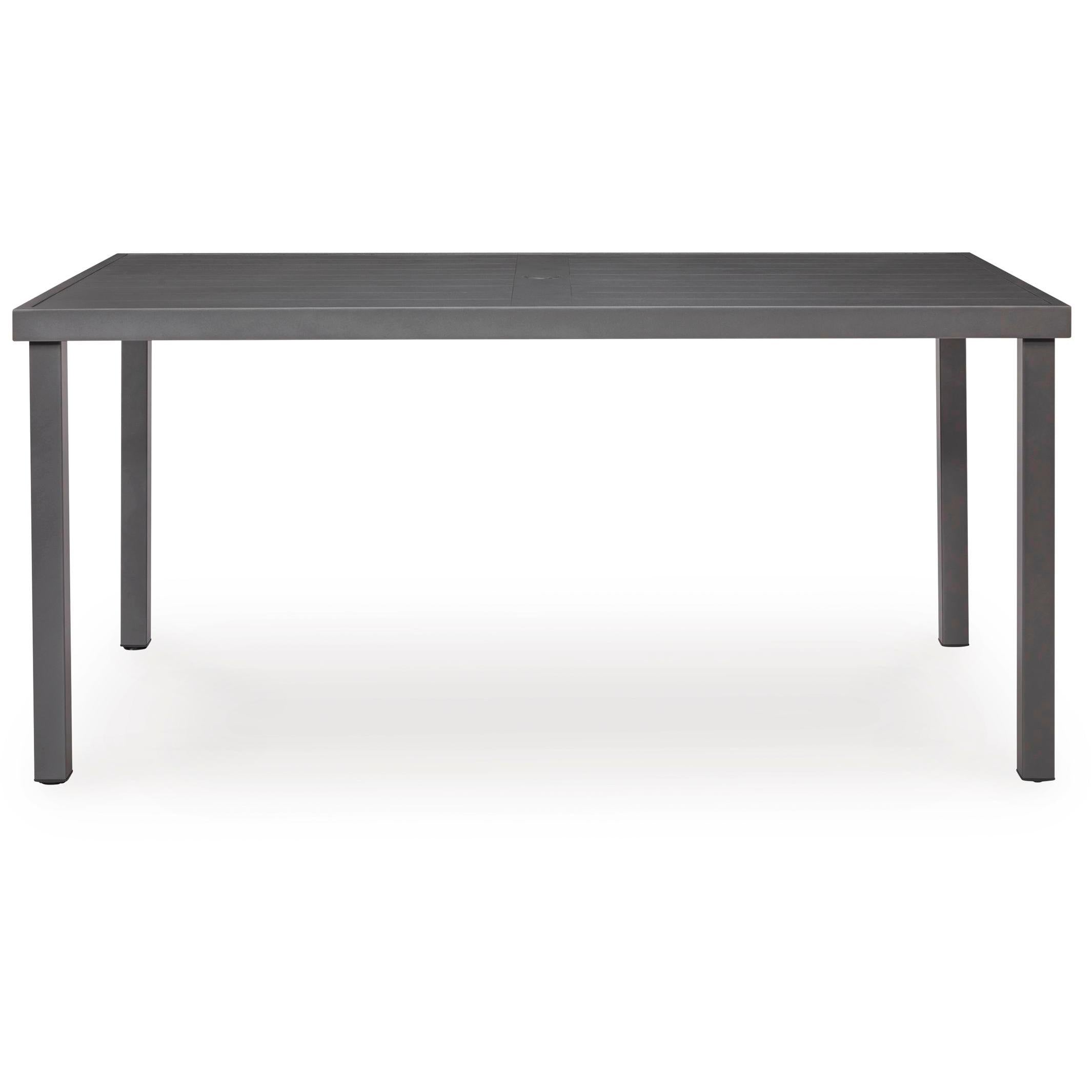 Signature Design by Ashley Rocky Creek PCP326-615 Square Dining Table with Umbrella Option IMAGE 2
